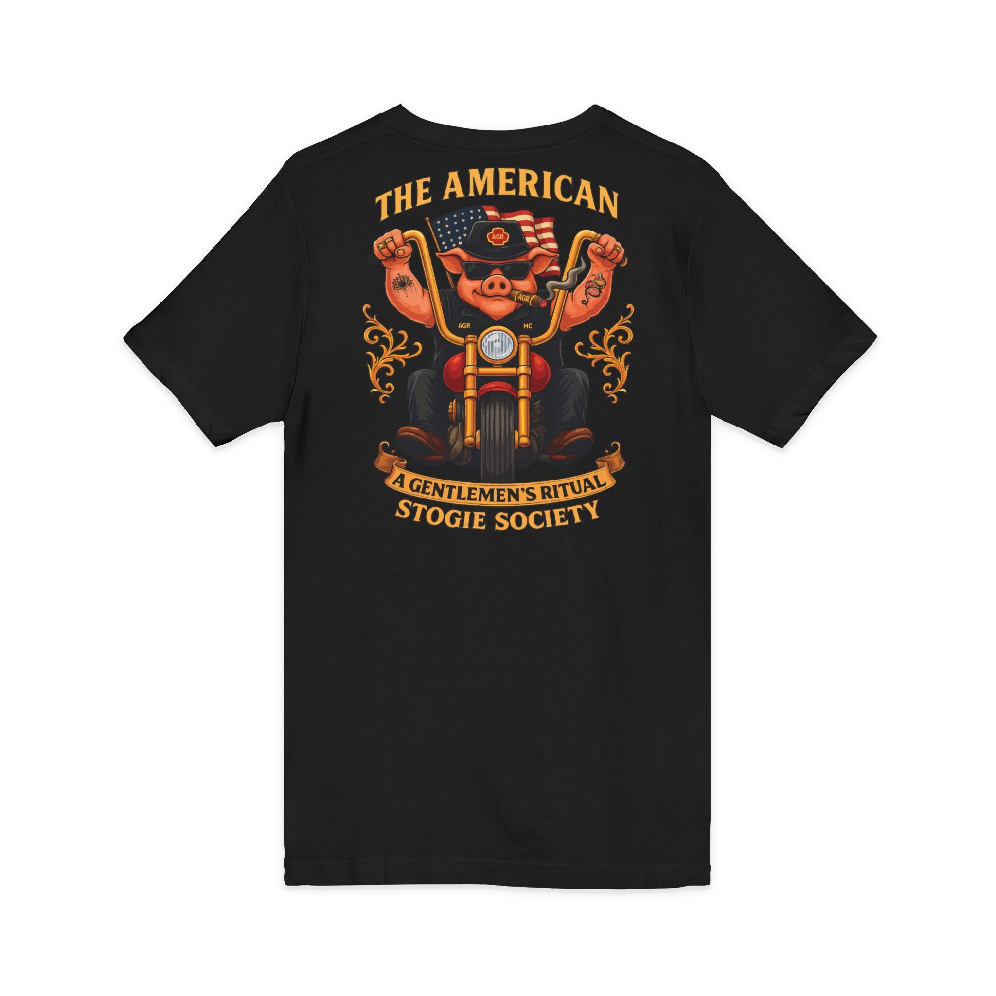 Biker Hog  V-Neck – The American Stogie Society by A Gentlemen’s Ritual