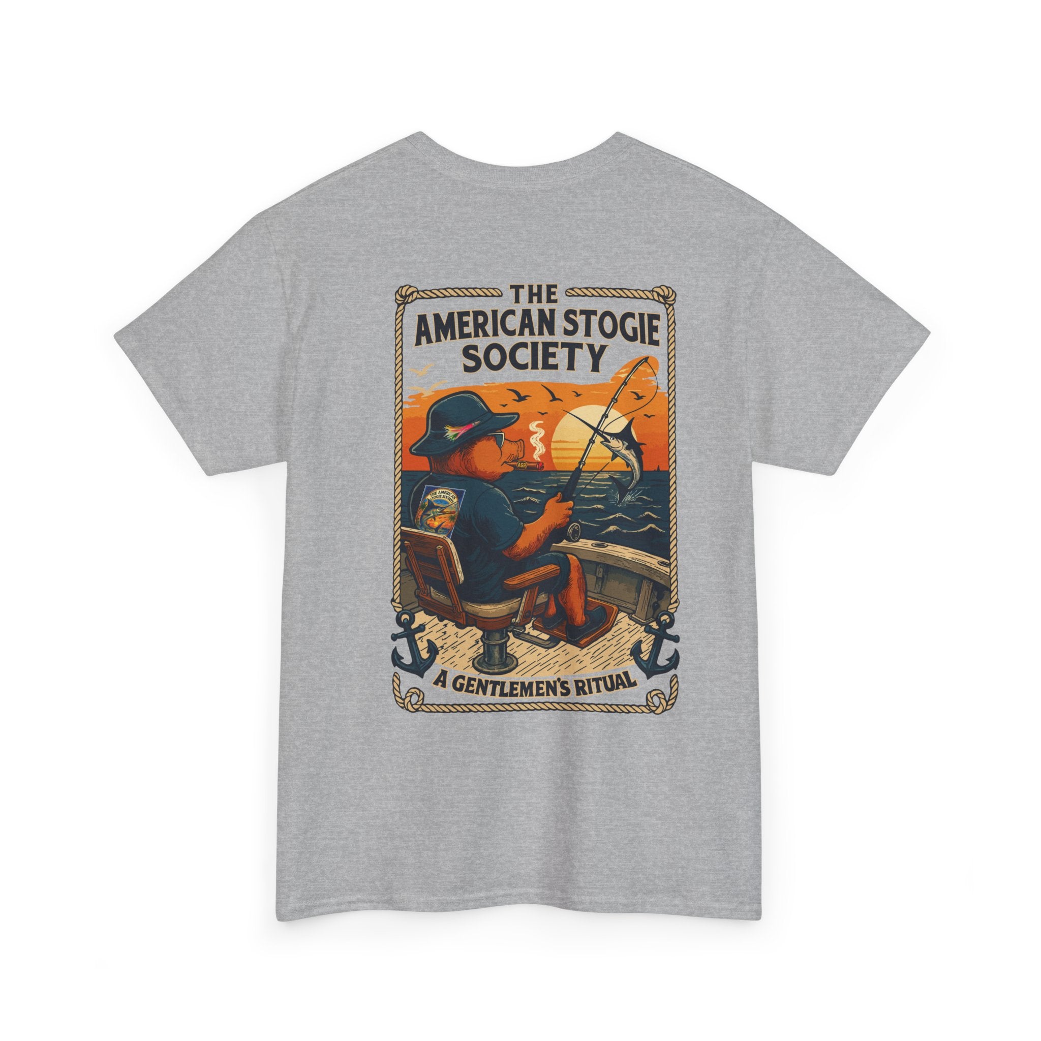 The Fisherman Tee - The American Stogie Society - A Gentlemen’s Ritual