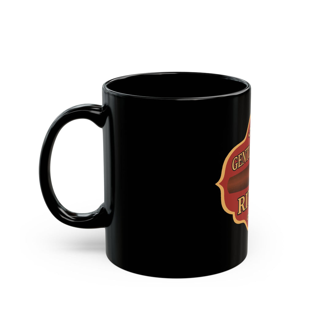 Gentlewoman’s Ritual Mug– Luxury Black Ceramic Coffee Mug by A Gentlemen’s Ritual