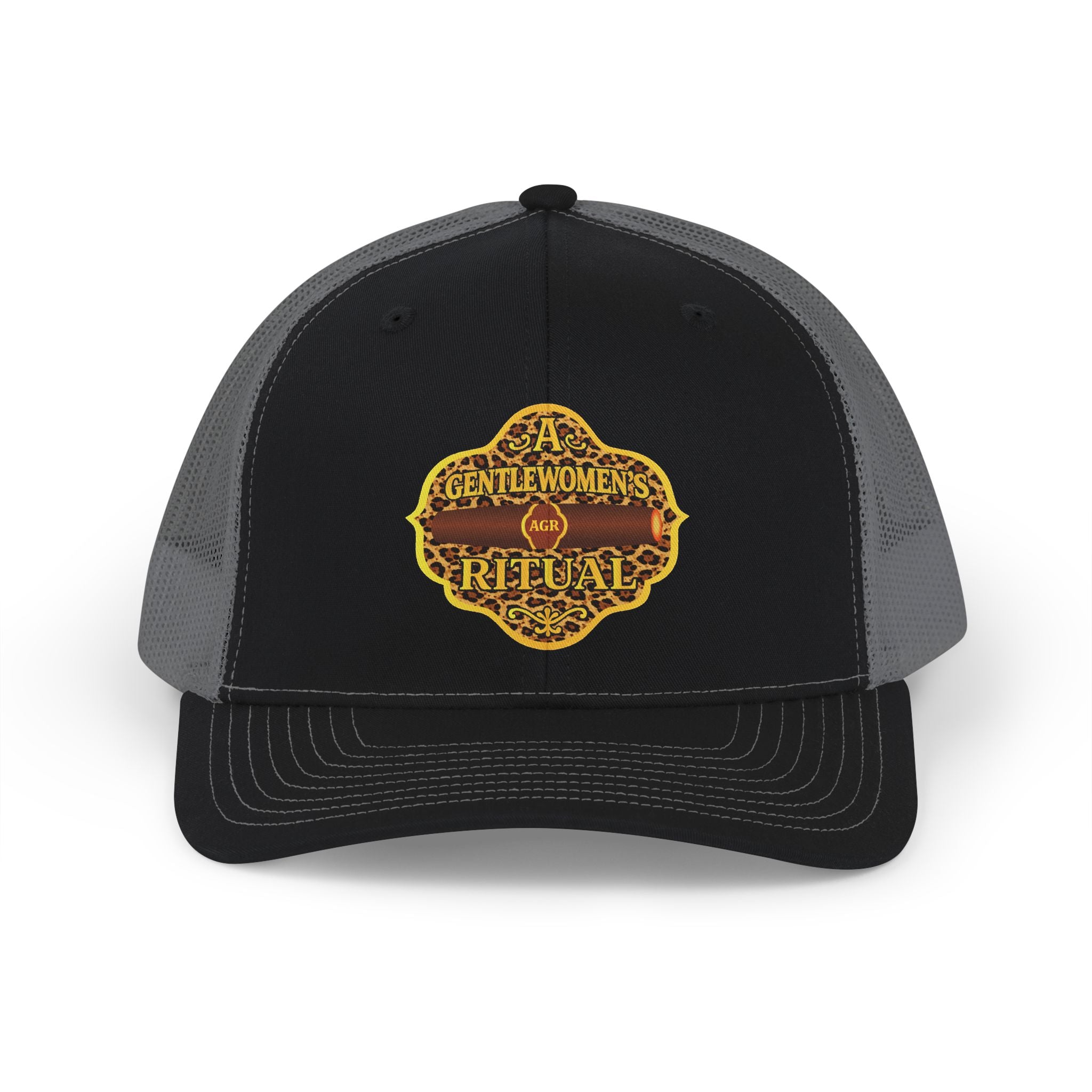 Cheetah logo Snapback Trucker Cap