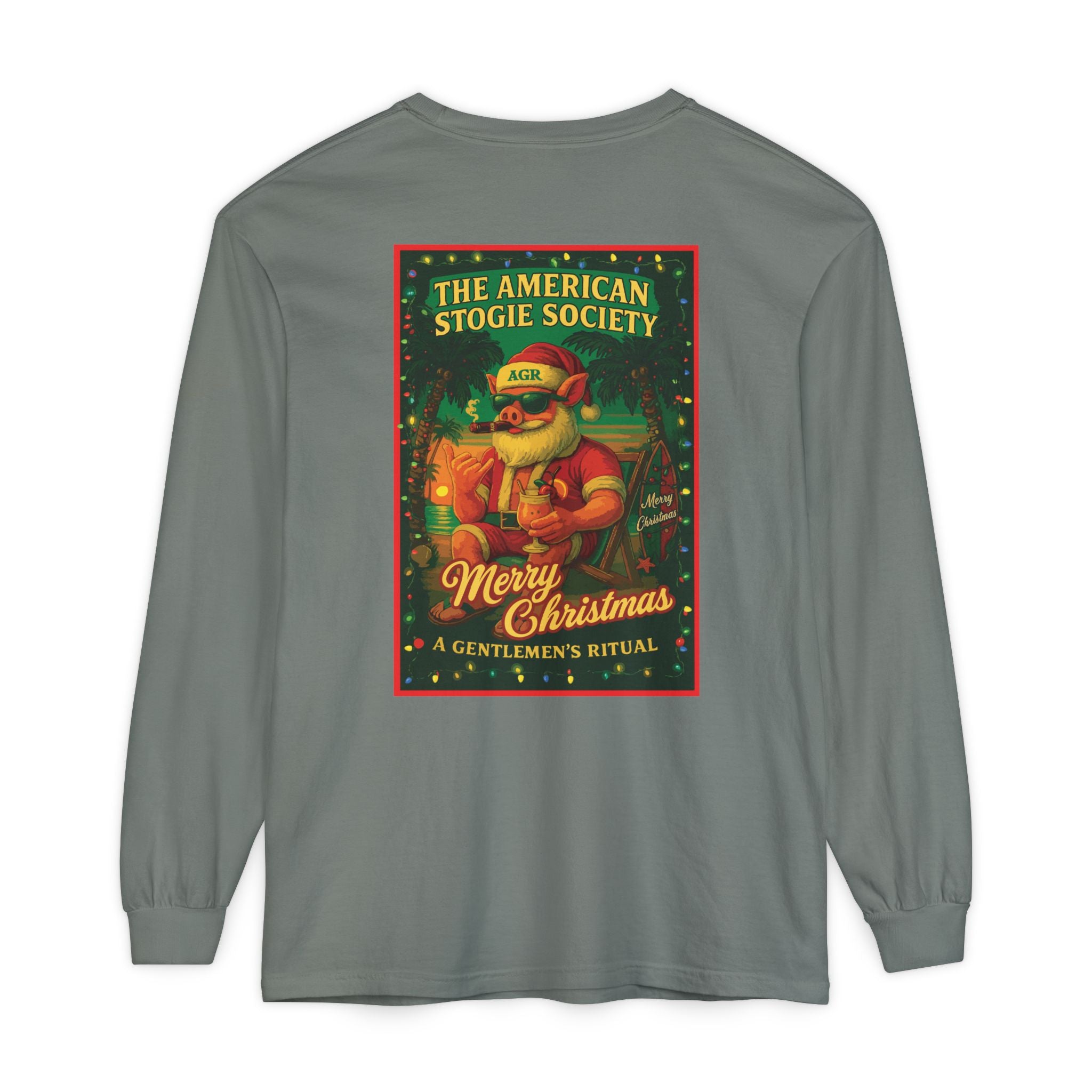 Beach Bumb Santa Long Sleeve – by A Gentlemen’s Ritual