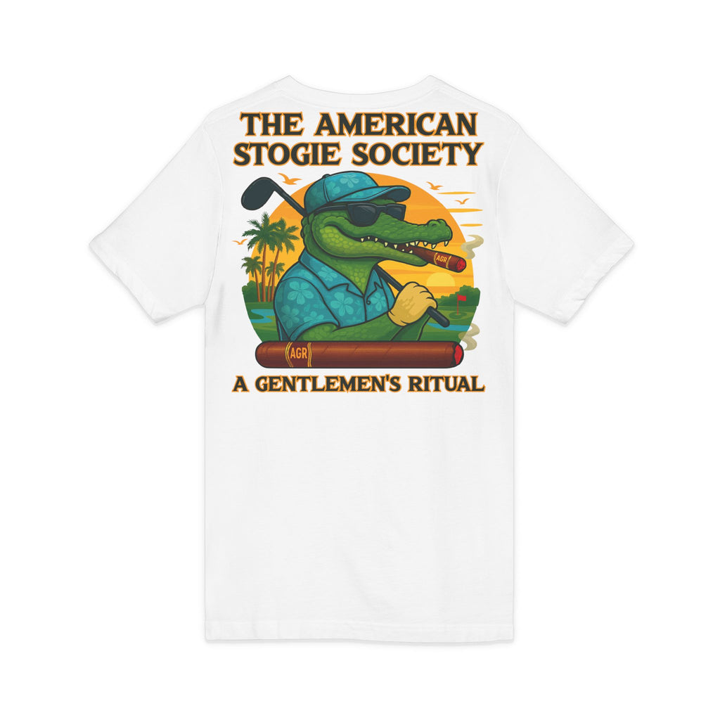 Gator Golfing V-Neck – The American Stogie Society by A Gentlemen’s Ritual