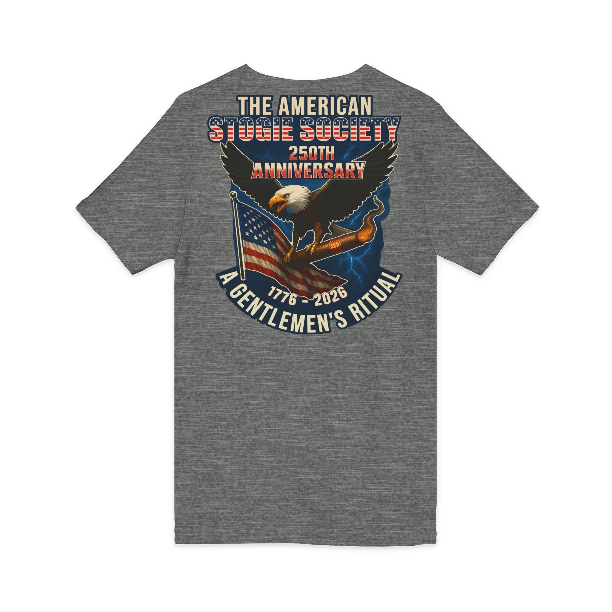 250th Anniversary Eagle V-Neck Tee – The American Stogie Society - by A Gentlemen’s Ritual