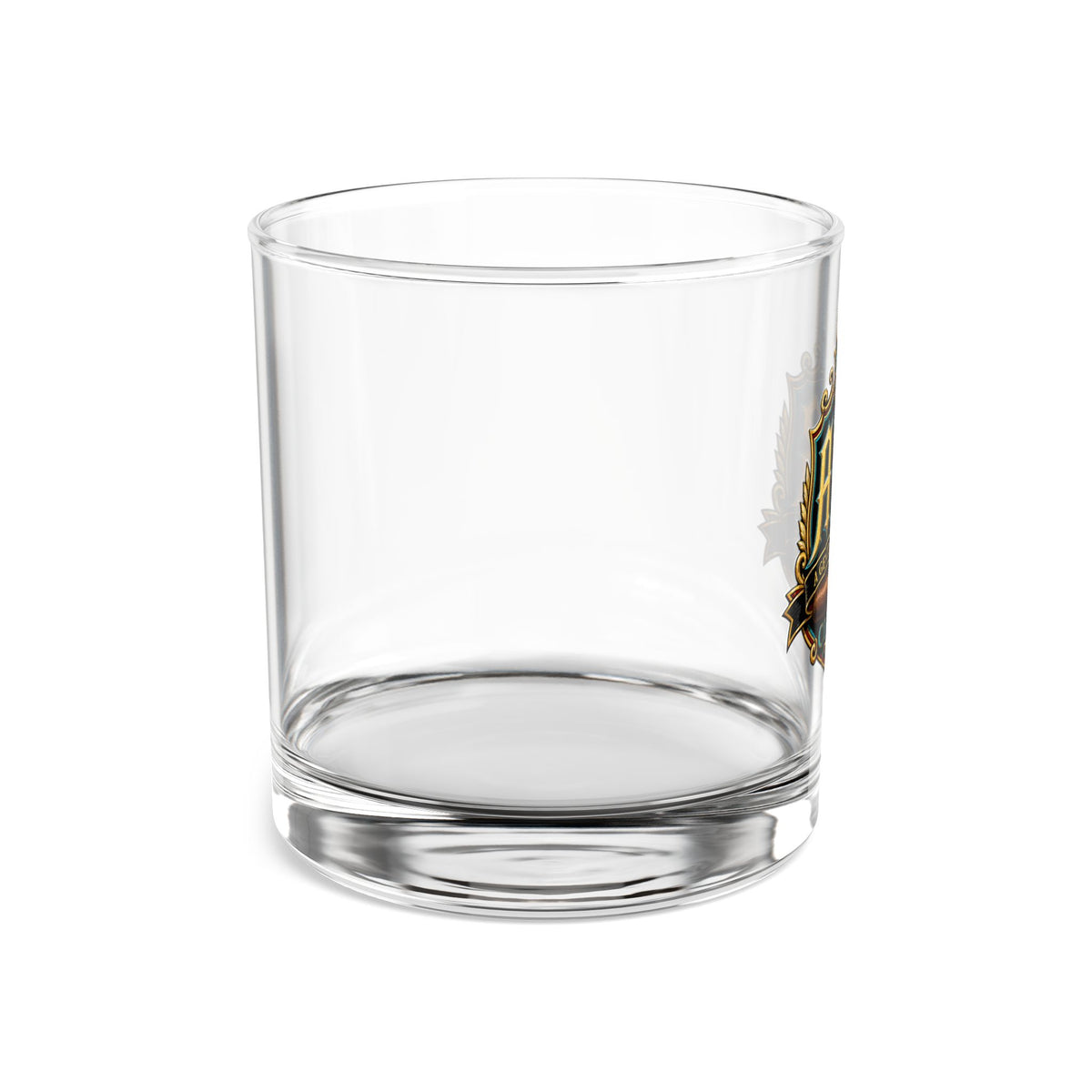 AGR Cigar Logo Rocks Glass – Whiskey & Cocktail Glass by A Gentlemen’s Ritual | Premium Barware
