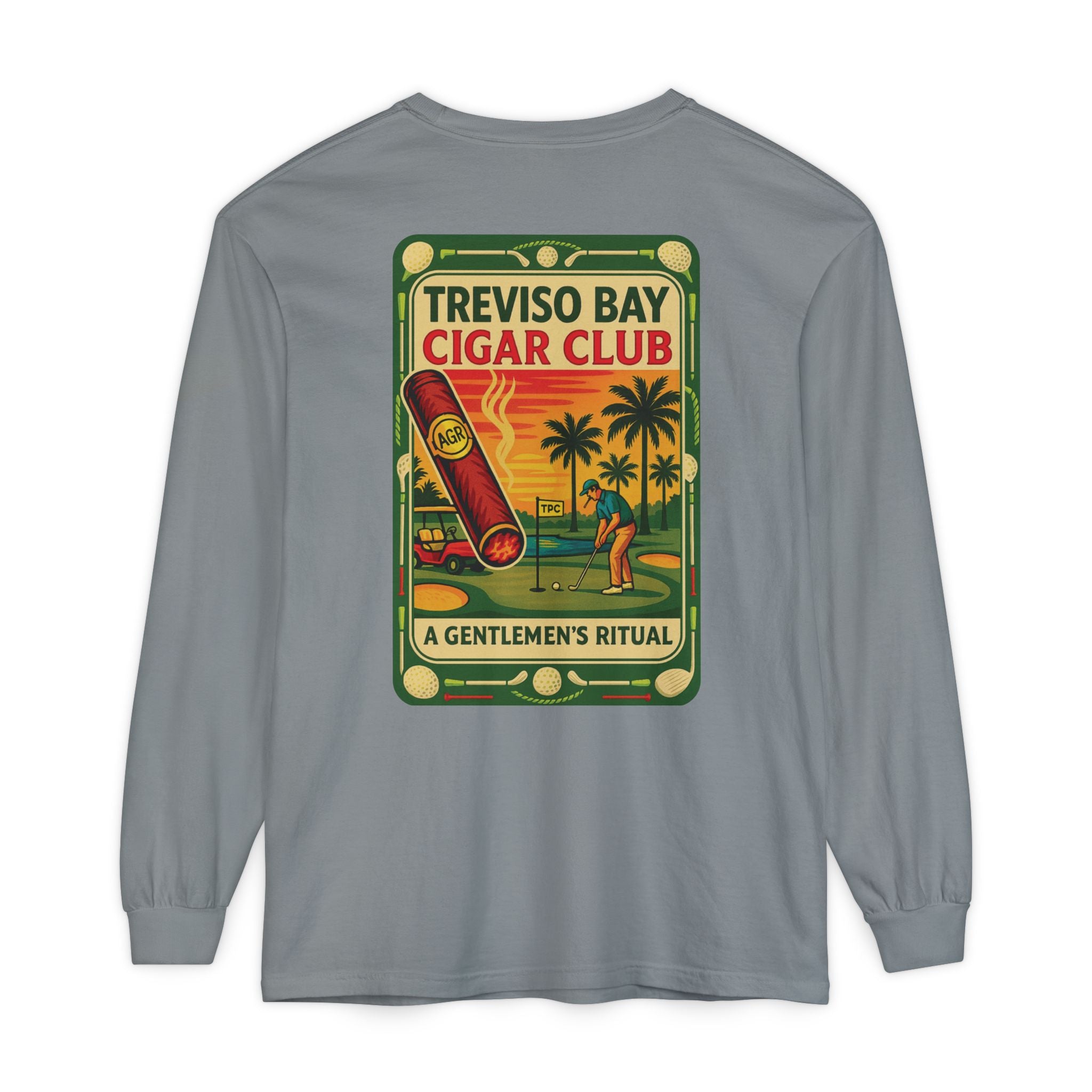 Treviso Bay Cigar Golfer - Long Sleeve – by A Gentlemen’s Ritual
