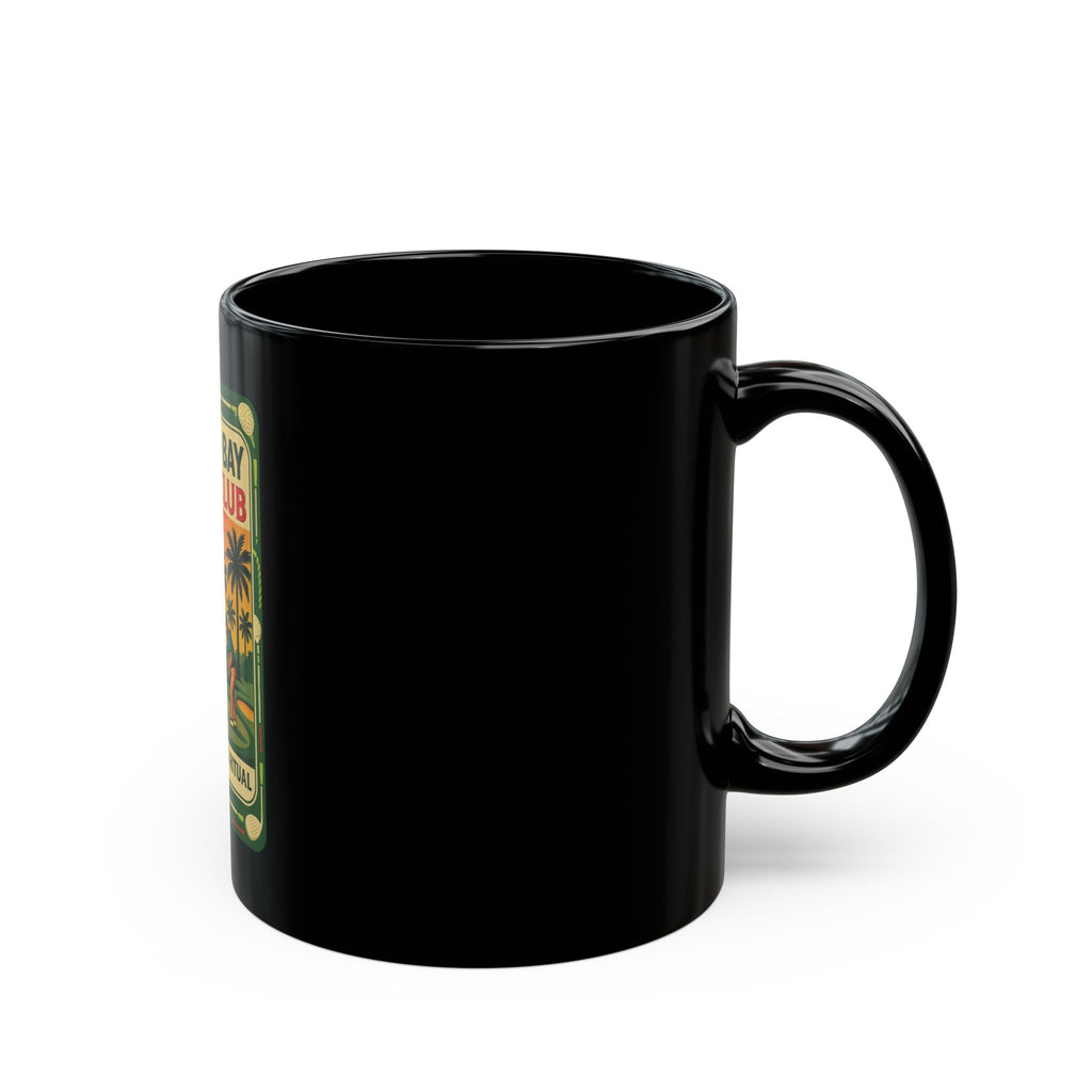 Treviso Bay Golfer Black Mug