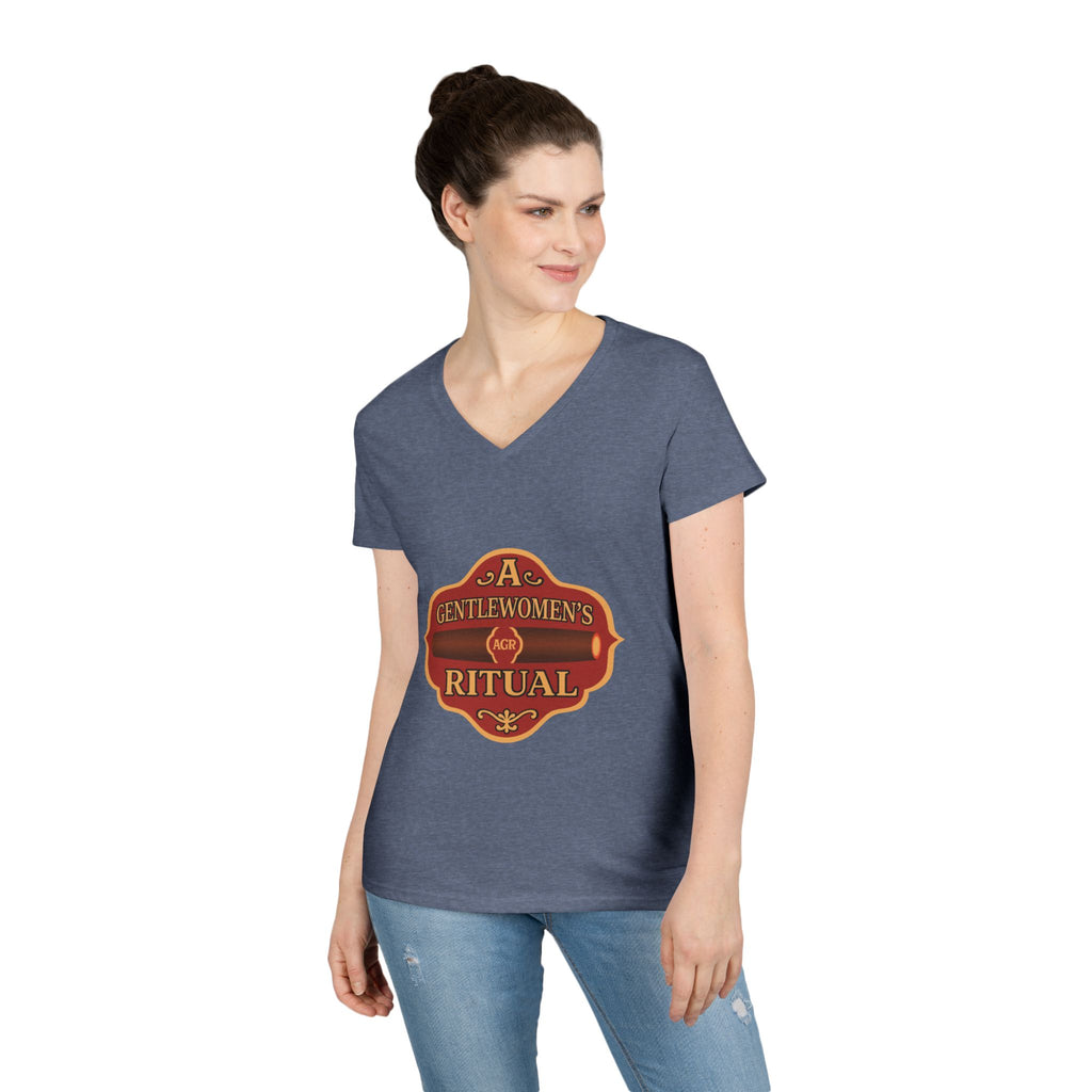 AGR Womens - V-Neck - A Gentlewoman's Ritual