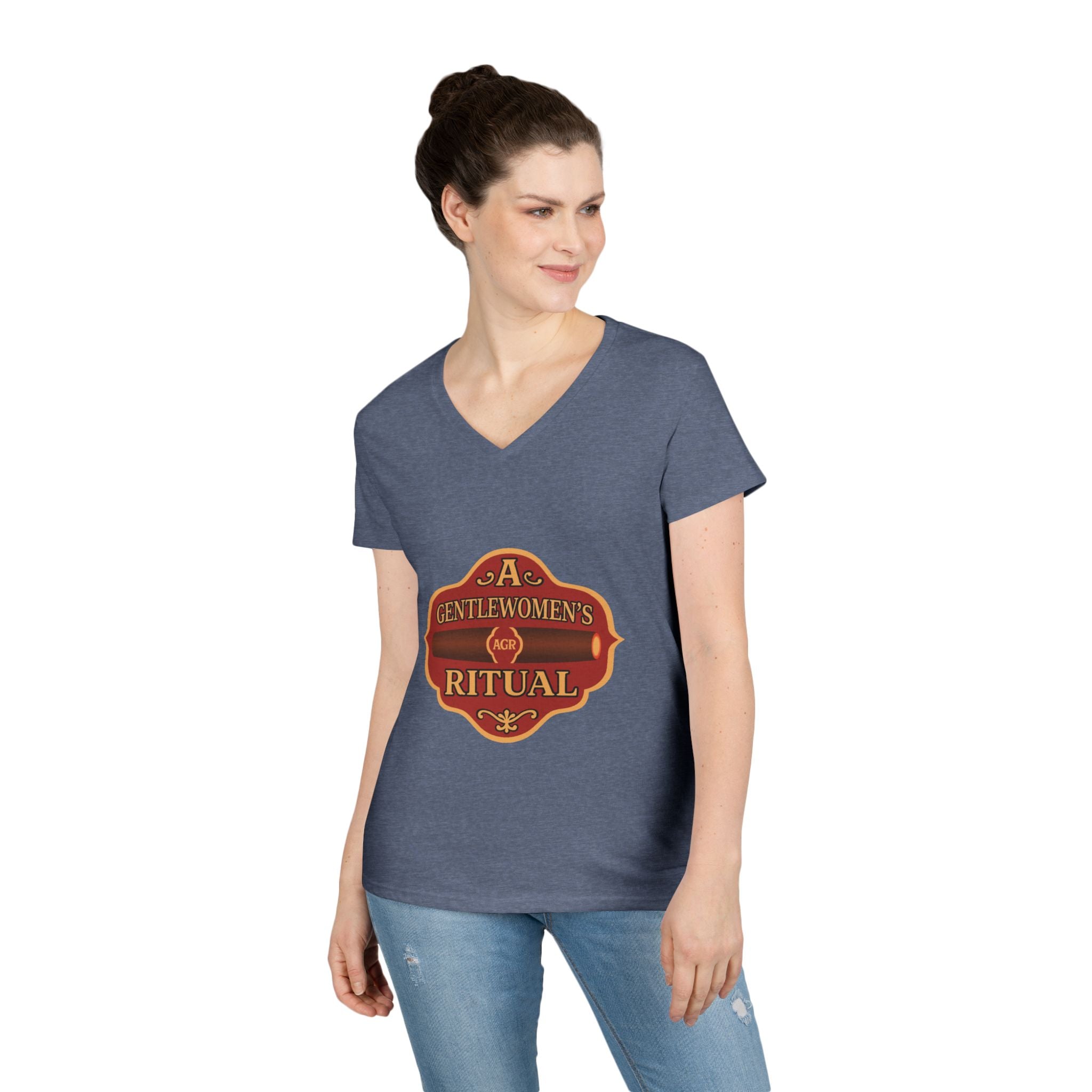 AGR Womens - V-Neck - A Gentlewoman's Ritual