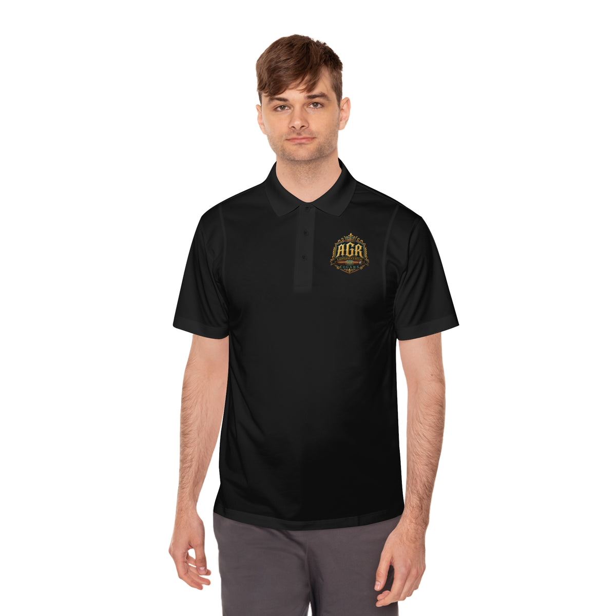 AGR Cigar Golf Polo - A Gentlemens Ritual