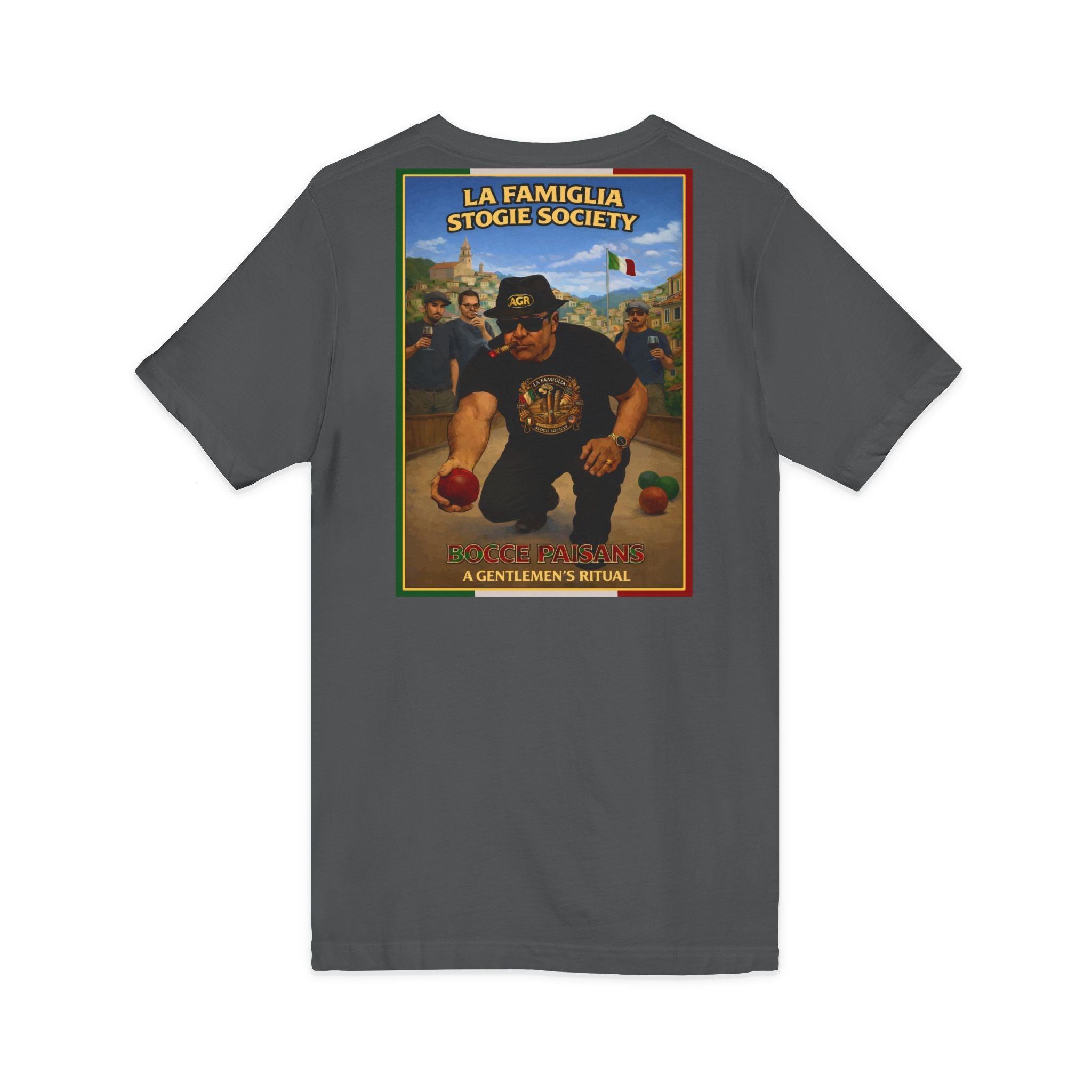 Bocce Paisans - V-Neck – The American Stogie Society by A Gentlemen’s Ritual