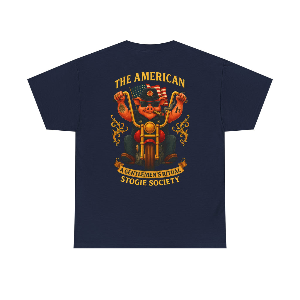 Biker Hog - Crew Neck Tee – The American Stogie Society by A Gentlemen’s Ritual