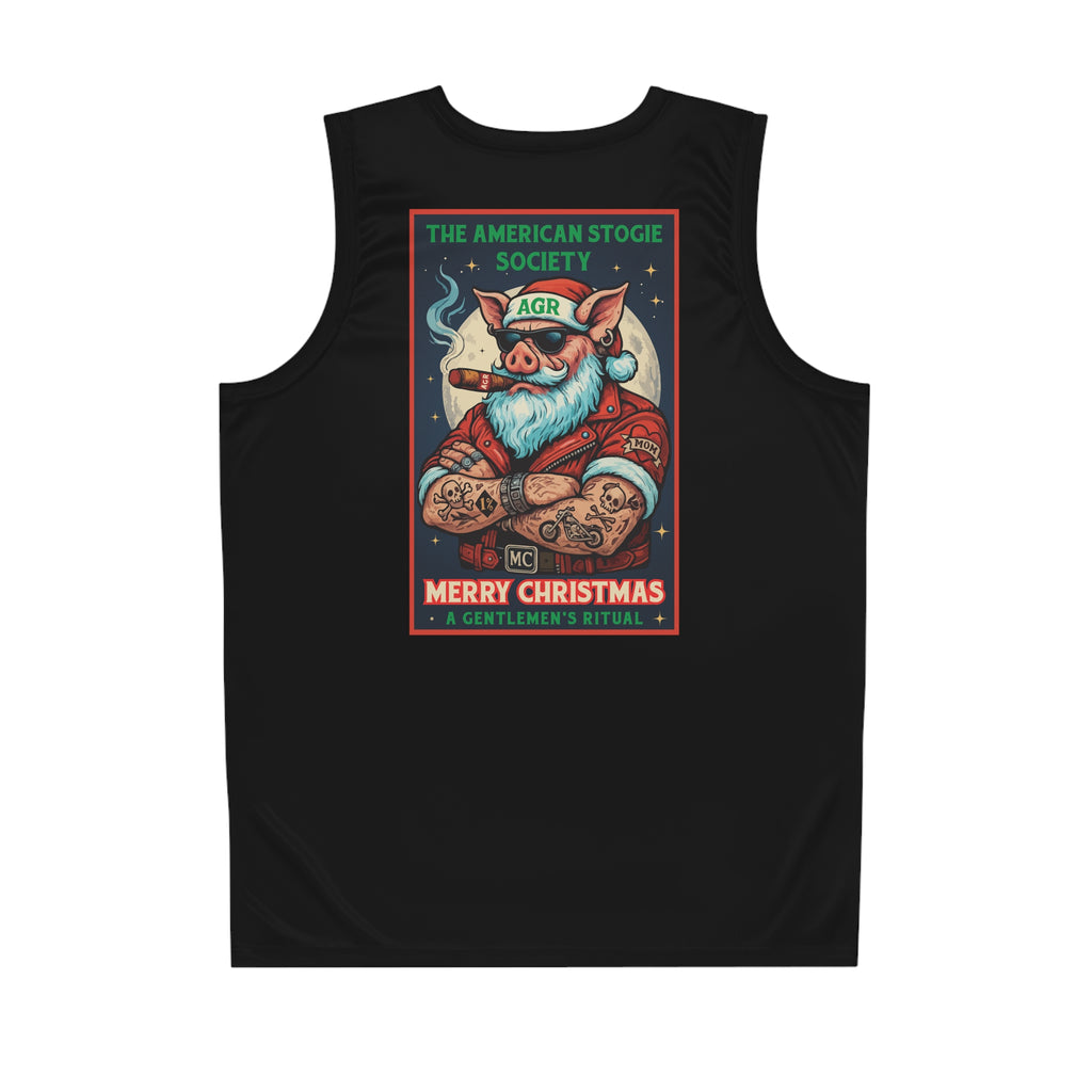 Biker Santa Basketball Jersey – by A Gentlemen’s Ritual