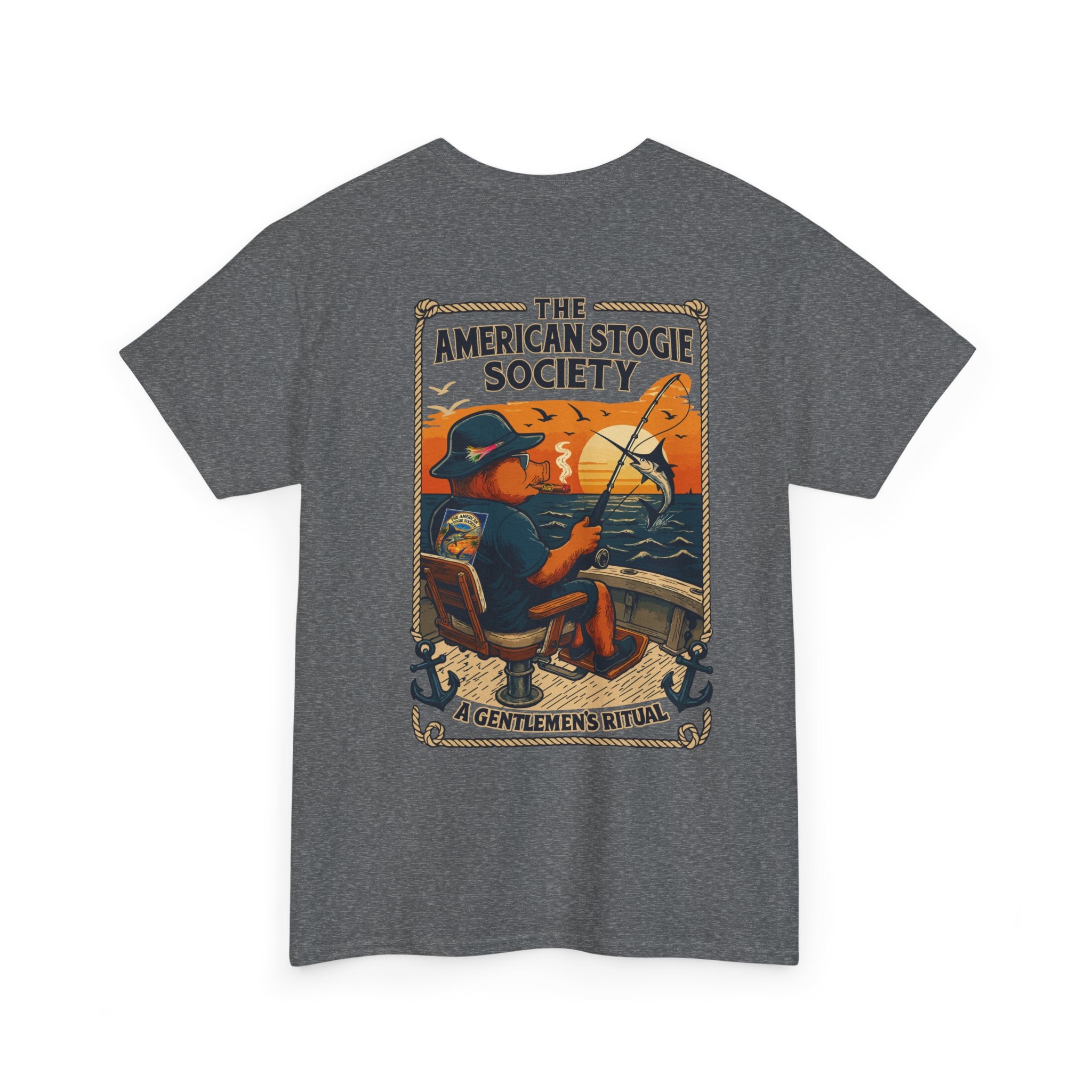 The Fisherman Tee - The American Stogie Society - A Gentlemen’s Ritual
