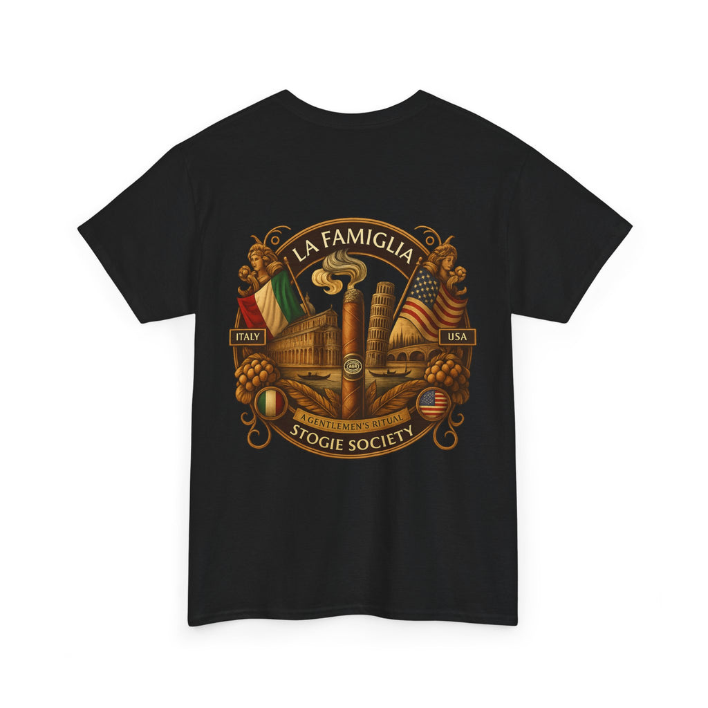 La Famiglia Italy & USA Tee – The American Stogie Society by A Gentlemen’s Ritual
