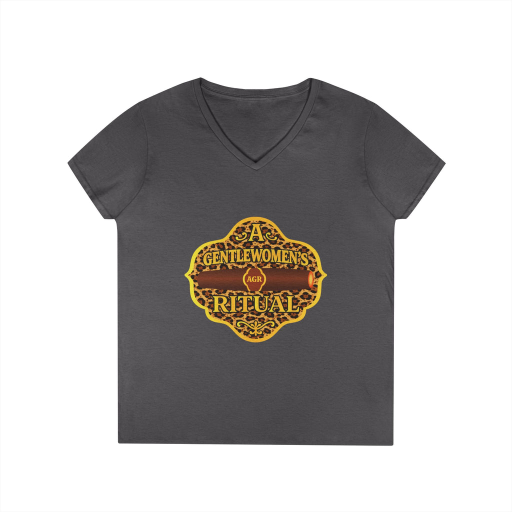 Cheetah Logo V-Neck - A Gentlewoman's Ritual
