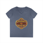 Pink Cheetah Logo V-Neck - A Gentlewoman's Ritual