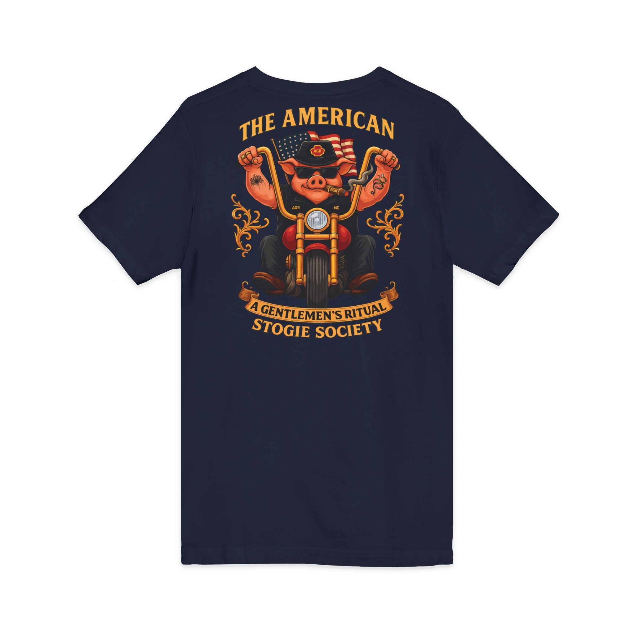 Biker Hog  V-Neck – The American Stogie Society by A Gentlemen’s Ritual