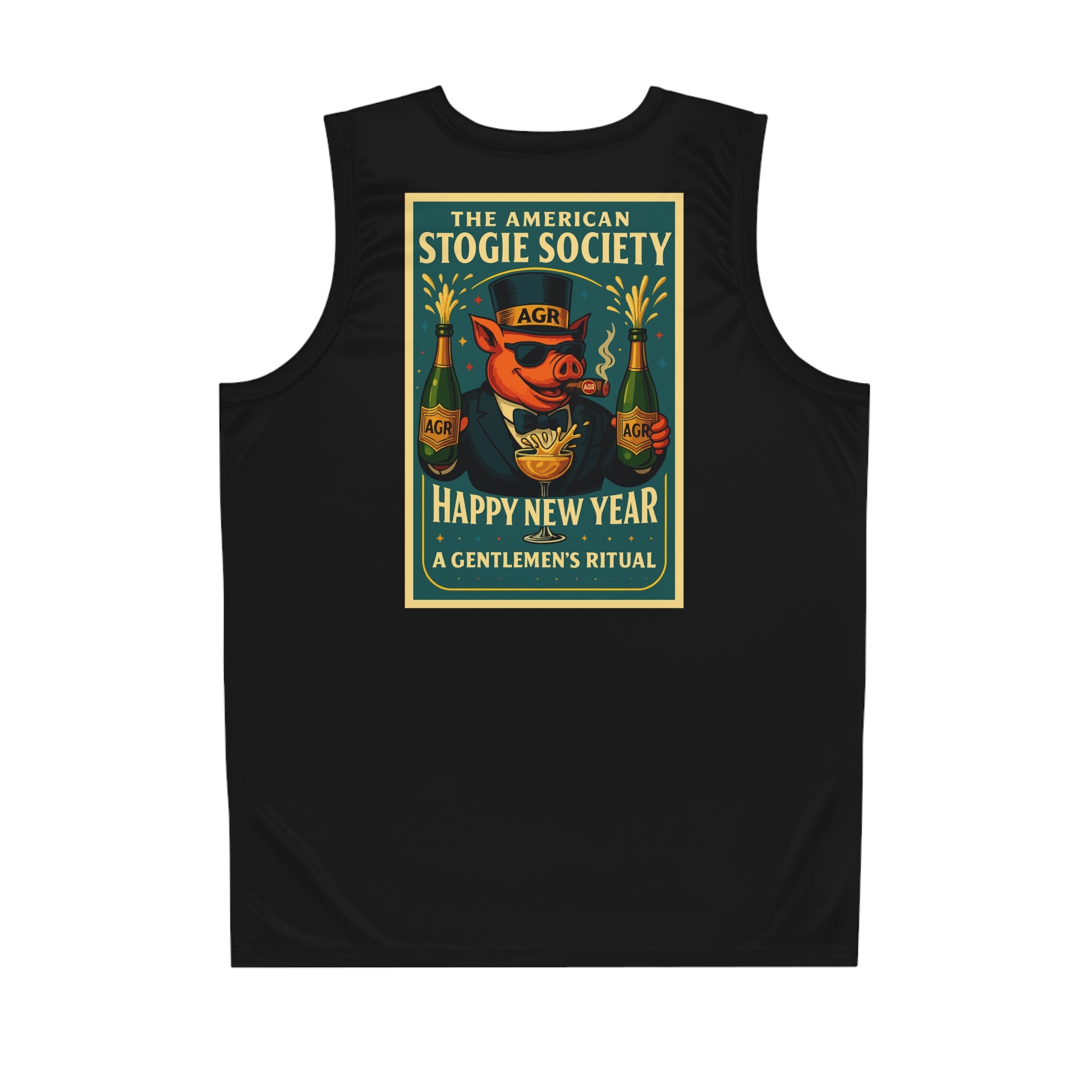 New Years Celebration Basketball Jersey