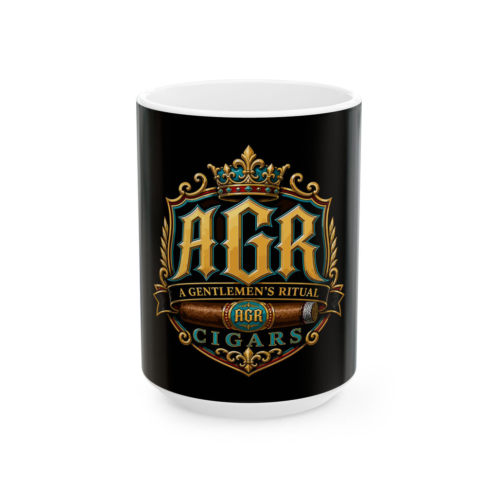 AGR  Cigars Ceramic Mug –  Cigar Logo Coffee Cup (11oz/15oz)