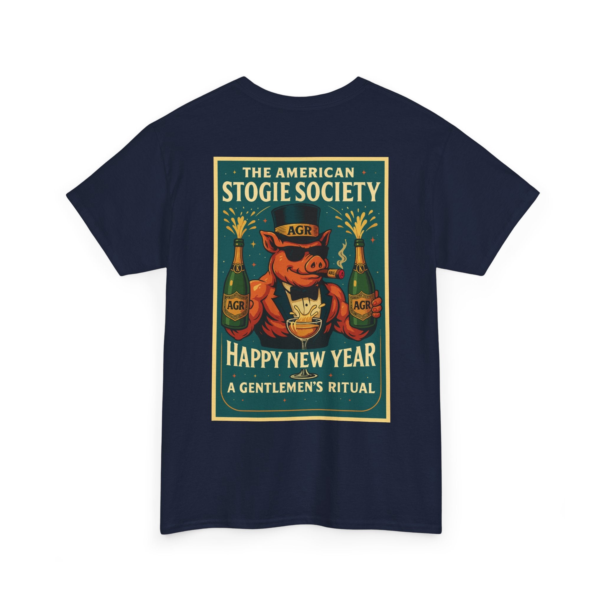 NYE Stud - Crew Neck- The American Stogie Society - A Gentlemen’s Ritual