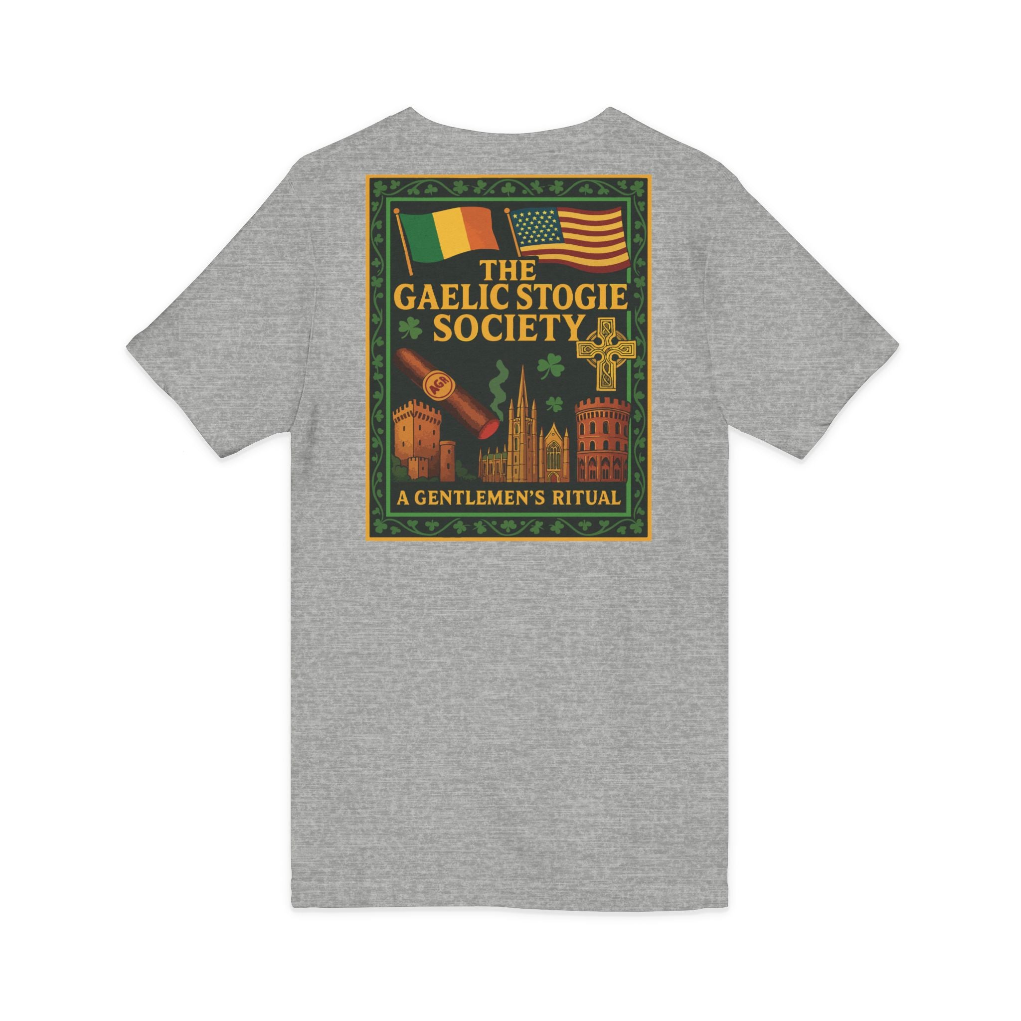The Gaelic Stogie Society V-Neck - The American Stogie Society - A Gentlemen’s Ritual