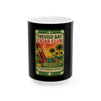 Treviso Bay Golf Ceramic Mug – Tropical Cigar Logo Coffee Cup (11oz/15oz)