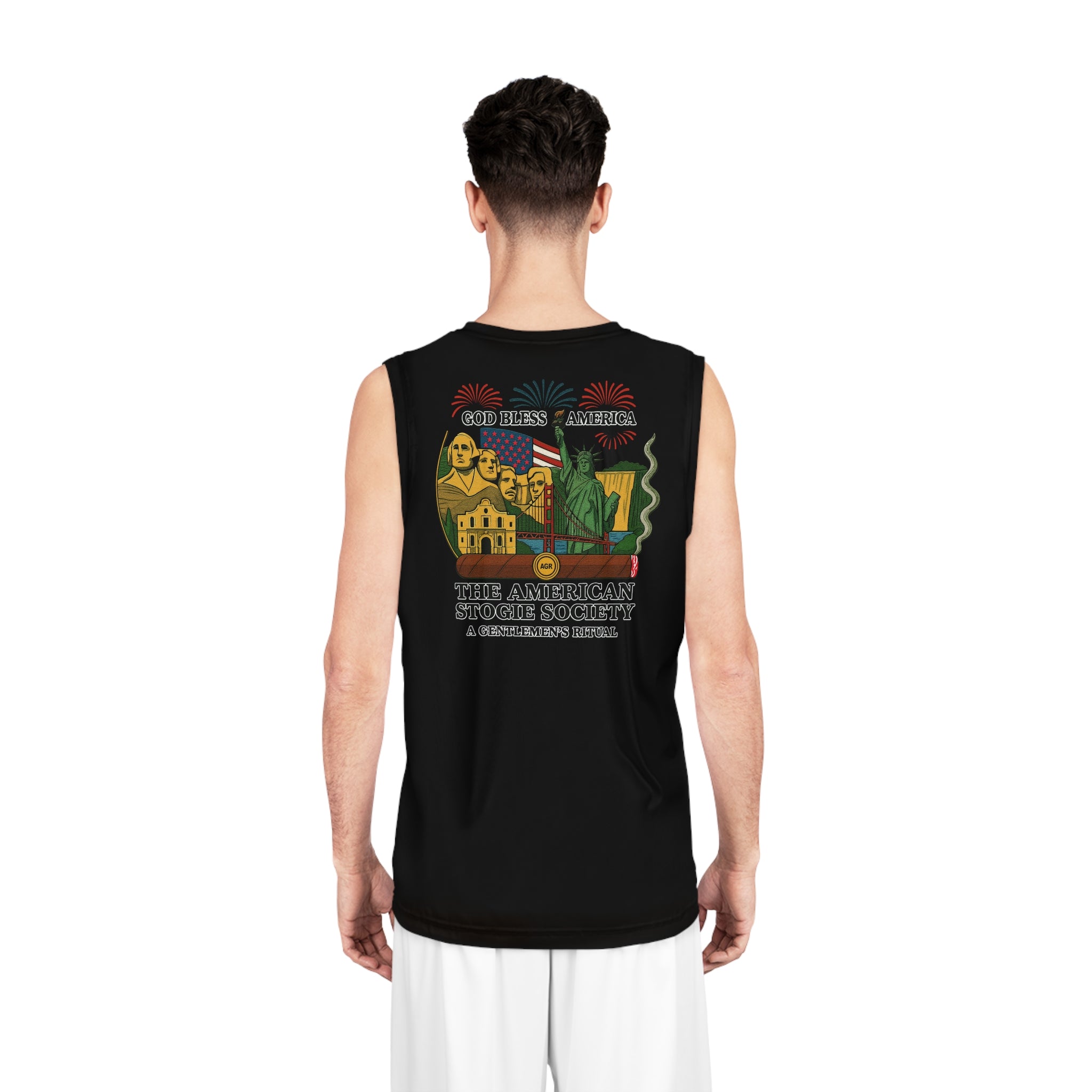 God Bless America Basketball Jersey – by A Gentlemen’s Ritual