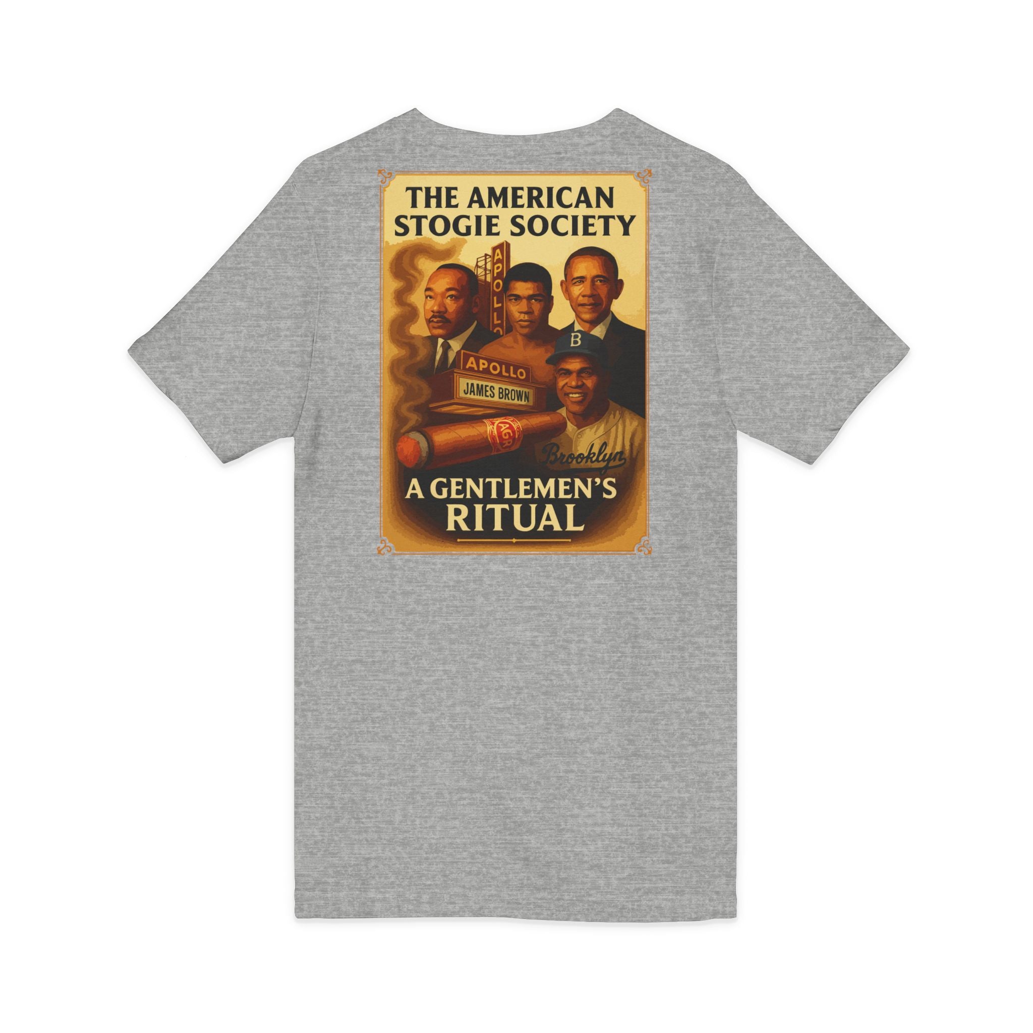 The Legacy Tee V Neck - The American Stogie Society -  A Gentlemen’s Ritual