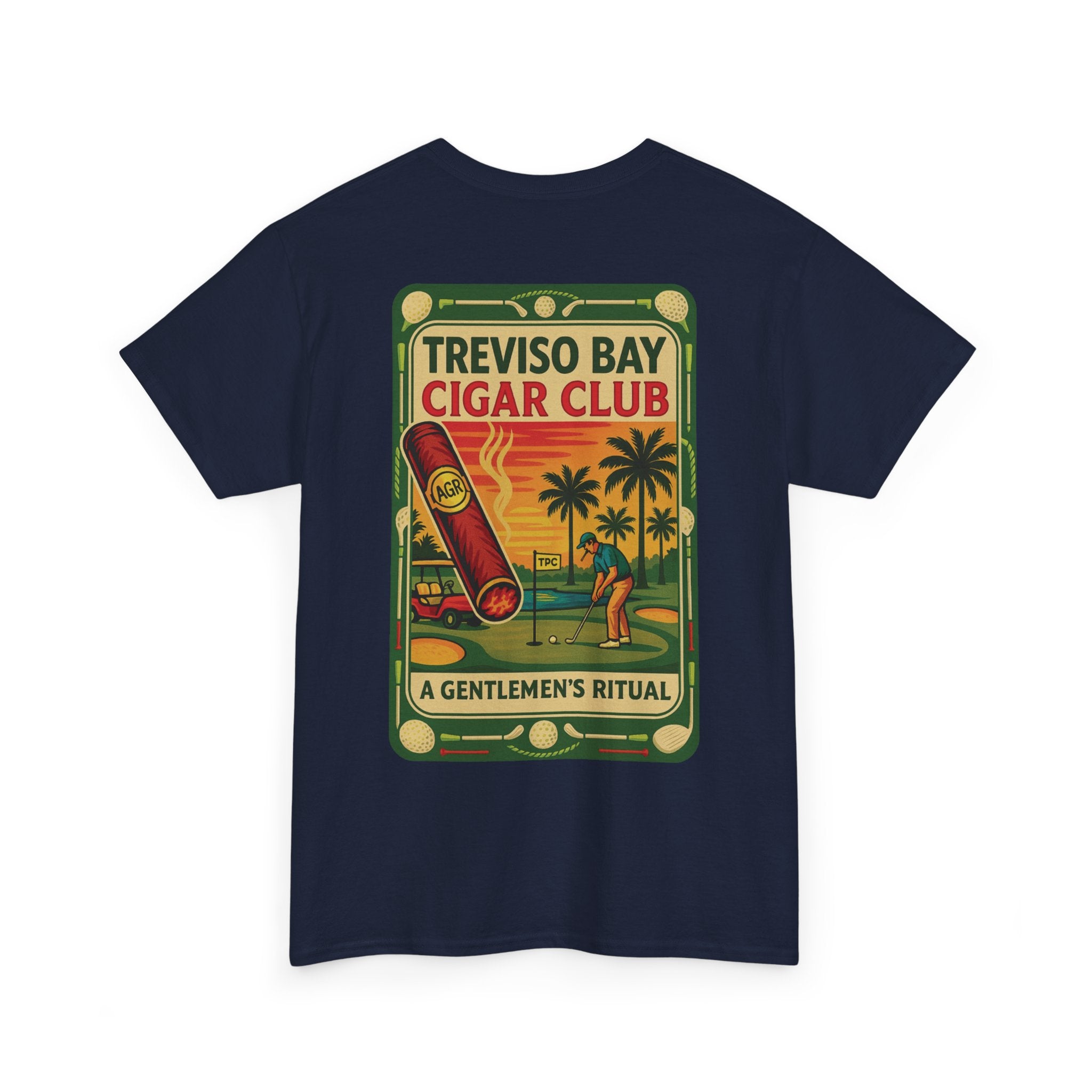 Treviso Bay Cigar Golfer - Crew Neck – The American Stogie Society by A Gentlemen’s Ritual