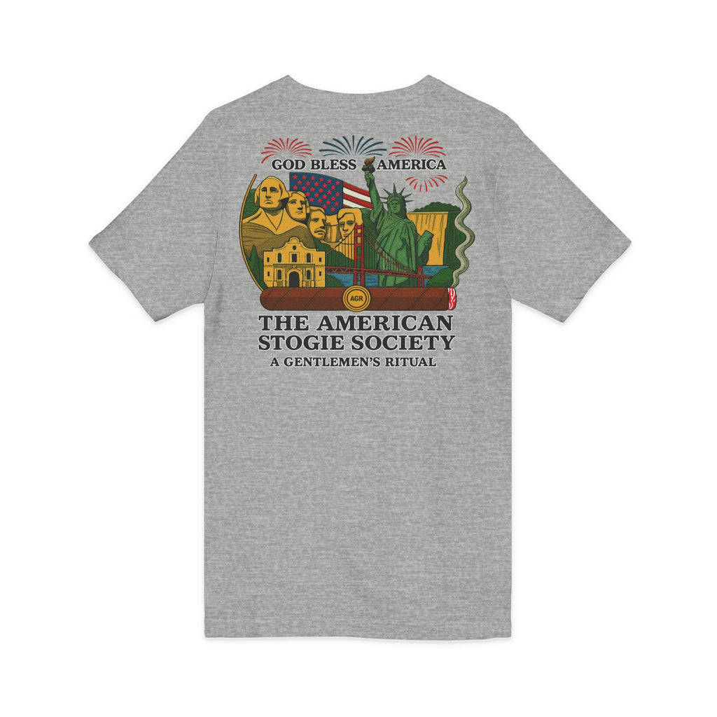 God Bless America V-Neck – The American Stogie Society by A Gentlemen’s Ritual