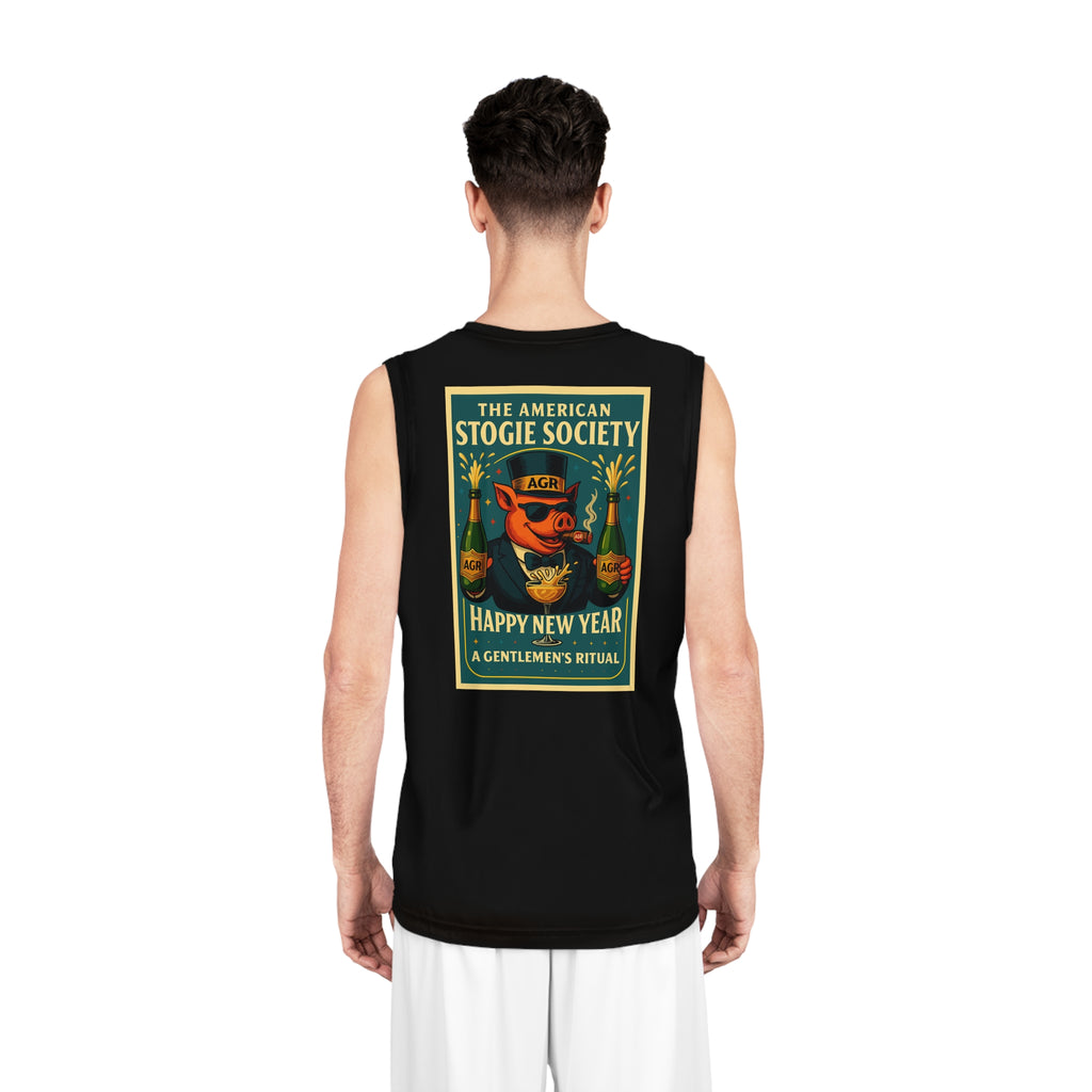 New Years Celebration Basketball Jersey