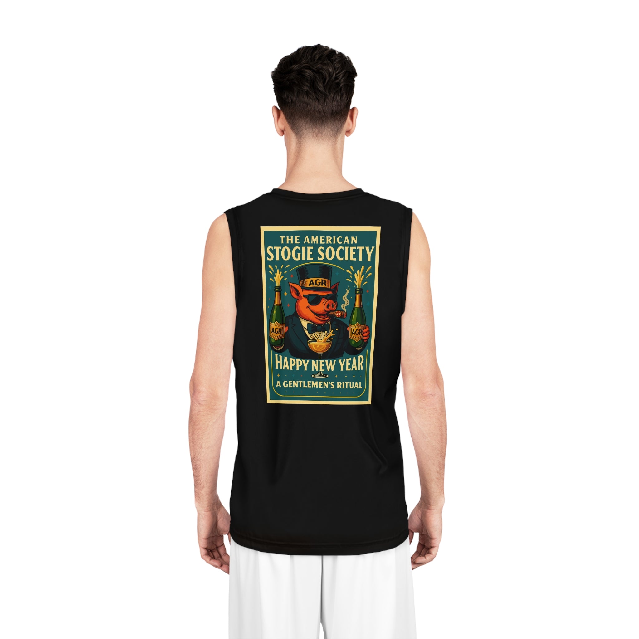 New Years Celebration Basketball Jersey