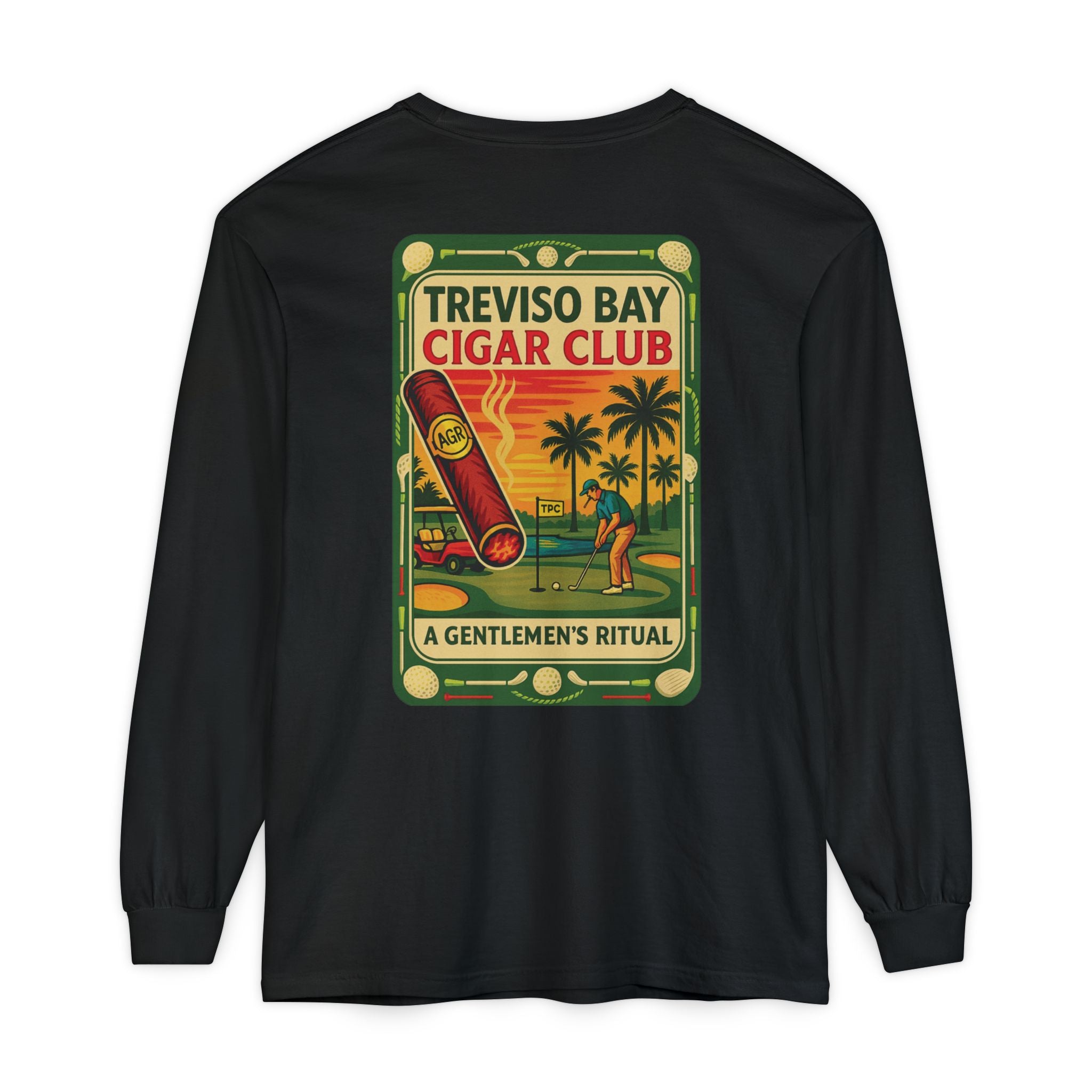Treviso Bay Cigar Golfer - Long Sleeve – by A Gentlemen’s Ritual