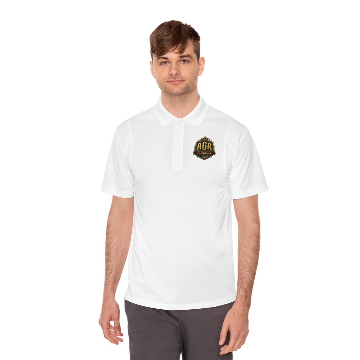 AGR Cigar Golf Polo - A Gentlemens Ritual