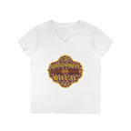 Pink Cheetah Logo V-Neck - A Gentlewoman's Ritual