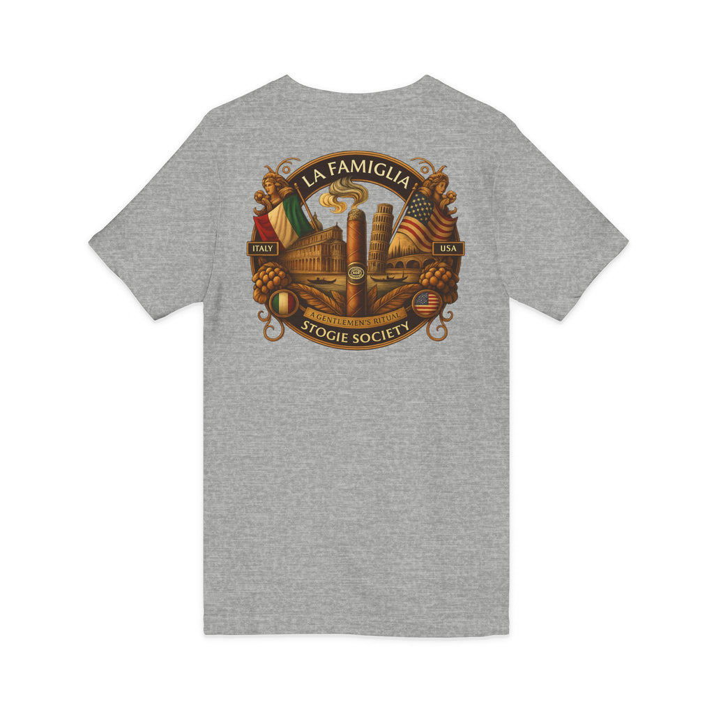 La Famiglia Italy & USA V-Neck – The American Stogie Society by A Gentlemen’s Ritual