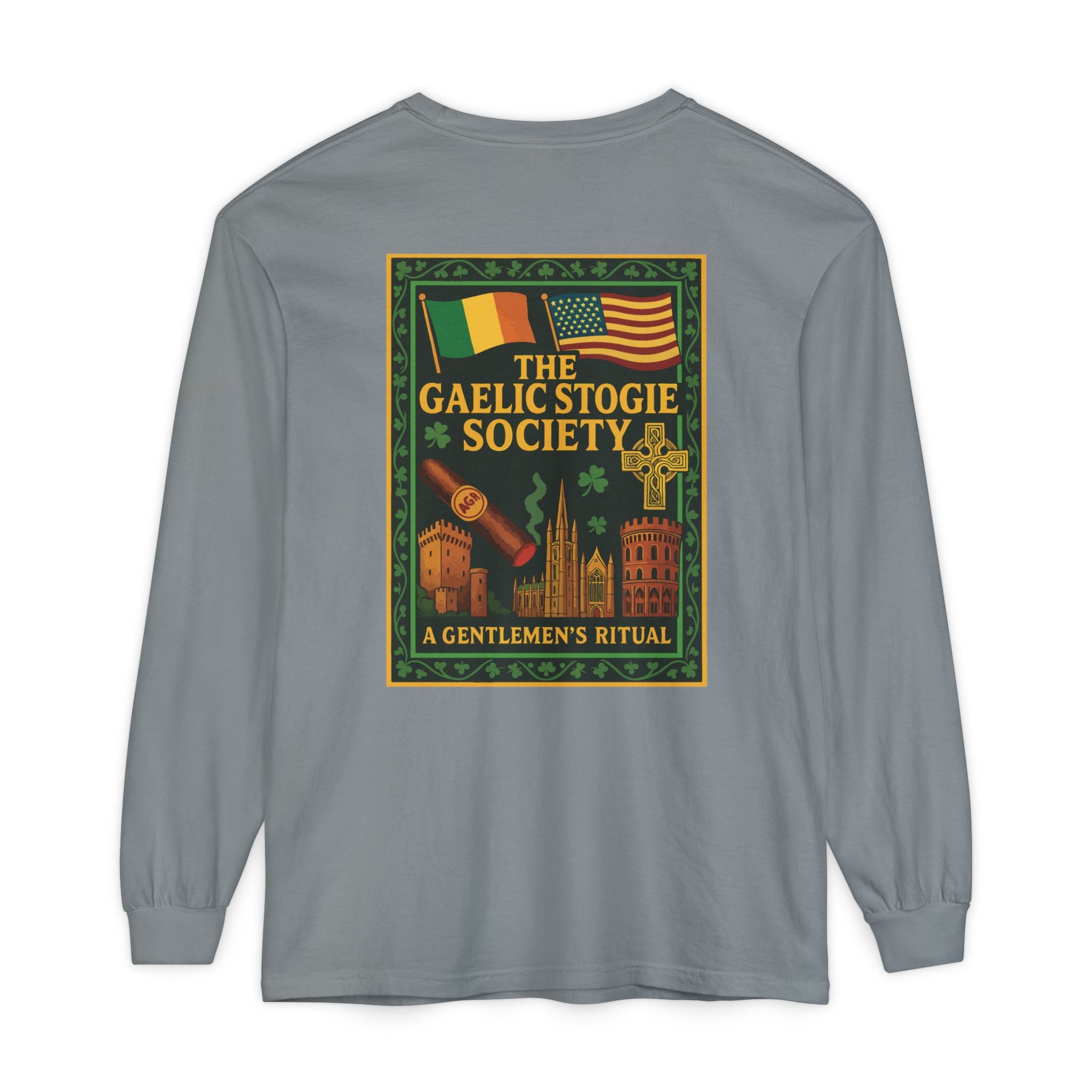 Gaelic Society - Long Sleeve T-Shirtby A Gentlemen’s Ritual