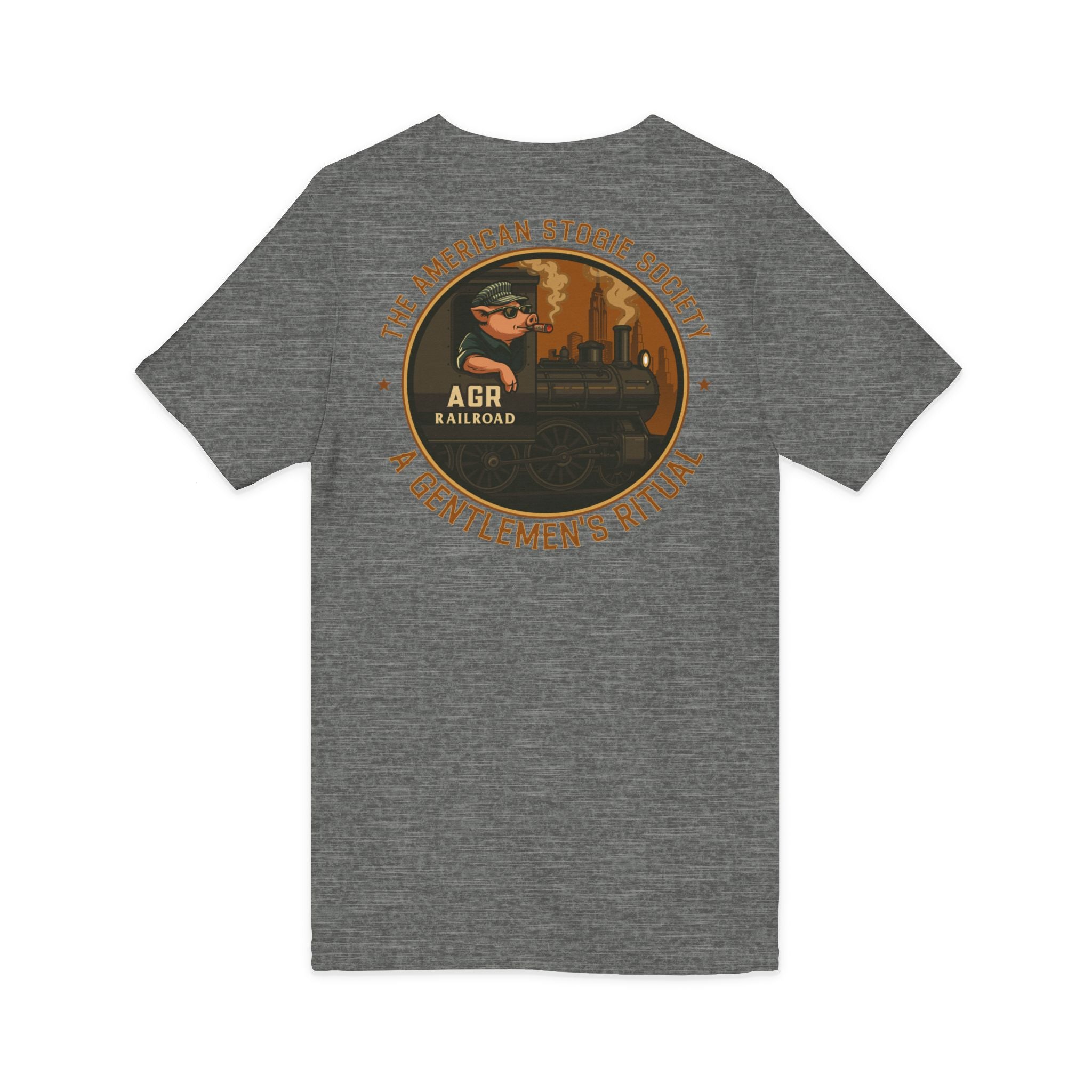 Railroad Edition V-Neck – The American Stogie Society by A Gentlemen’s Ritual