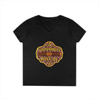 Pink Cheetah Logo V-Neck - A Gentlewoman's Ritual