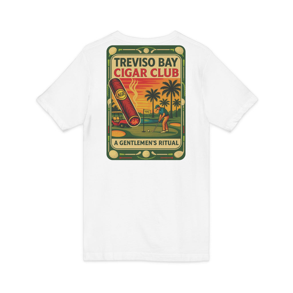 Treviso Bay Cigar Golfer - V-Neck – The American Stogie Society by A Gentlemen’s Ritual