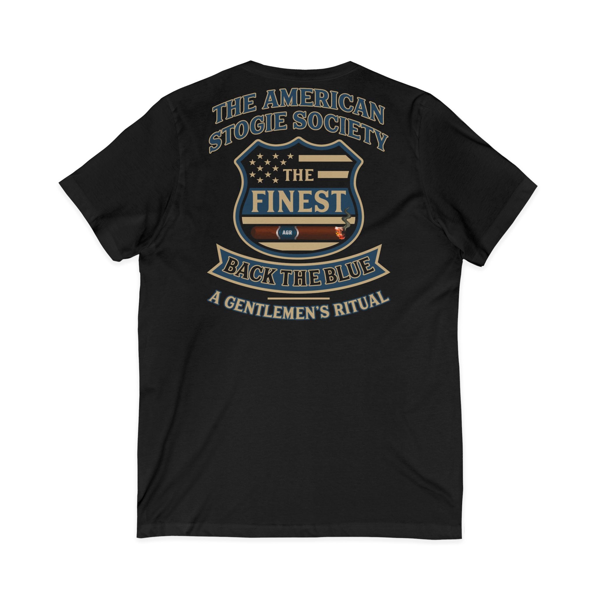 The Finest - V Neck - The American Stogie Society - A Gentlemen’s Ritual