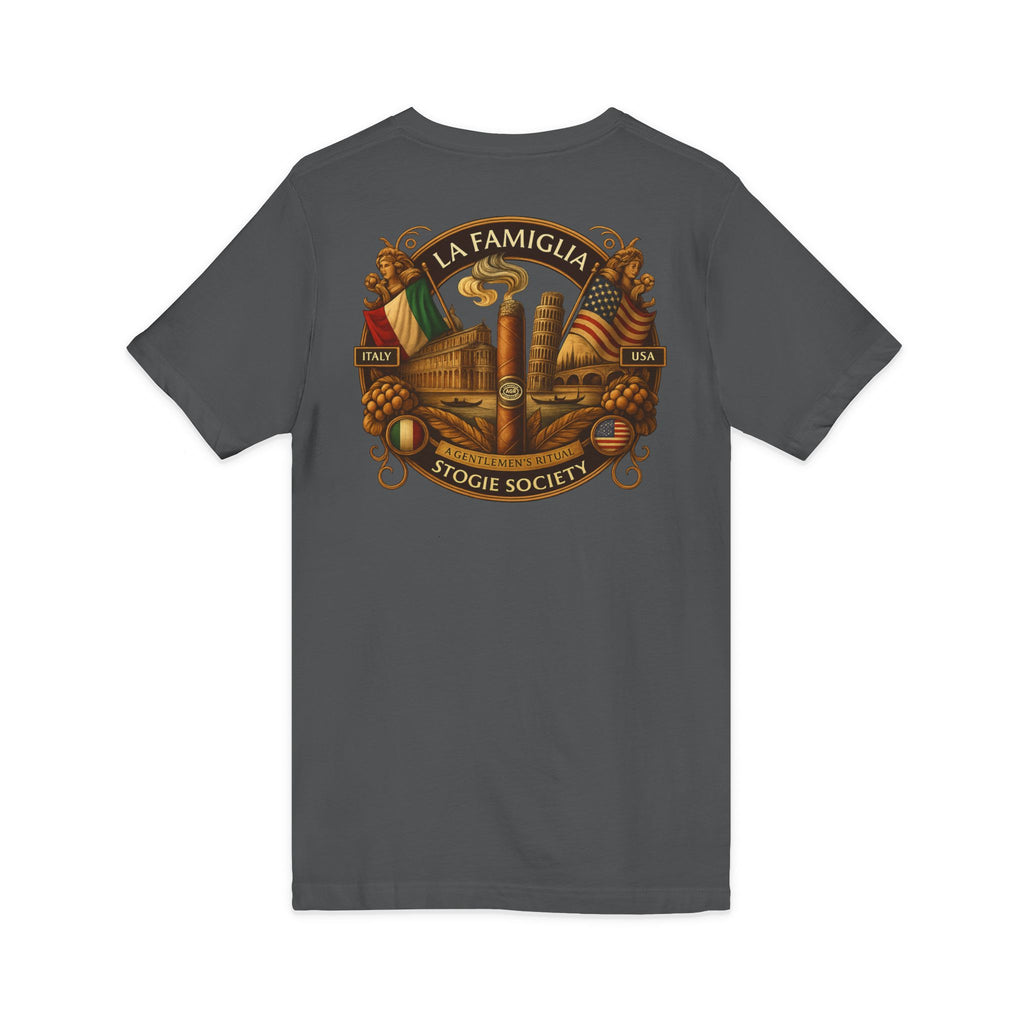 La Famiglia Italy & USA V-Neck – The American Stogie Society by A Gentlemen’s Ritual
