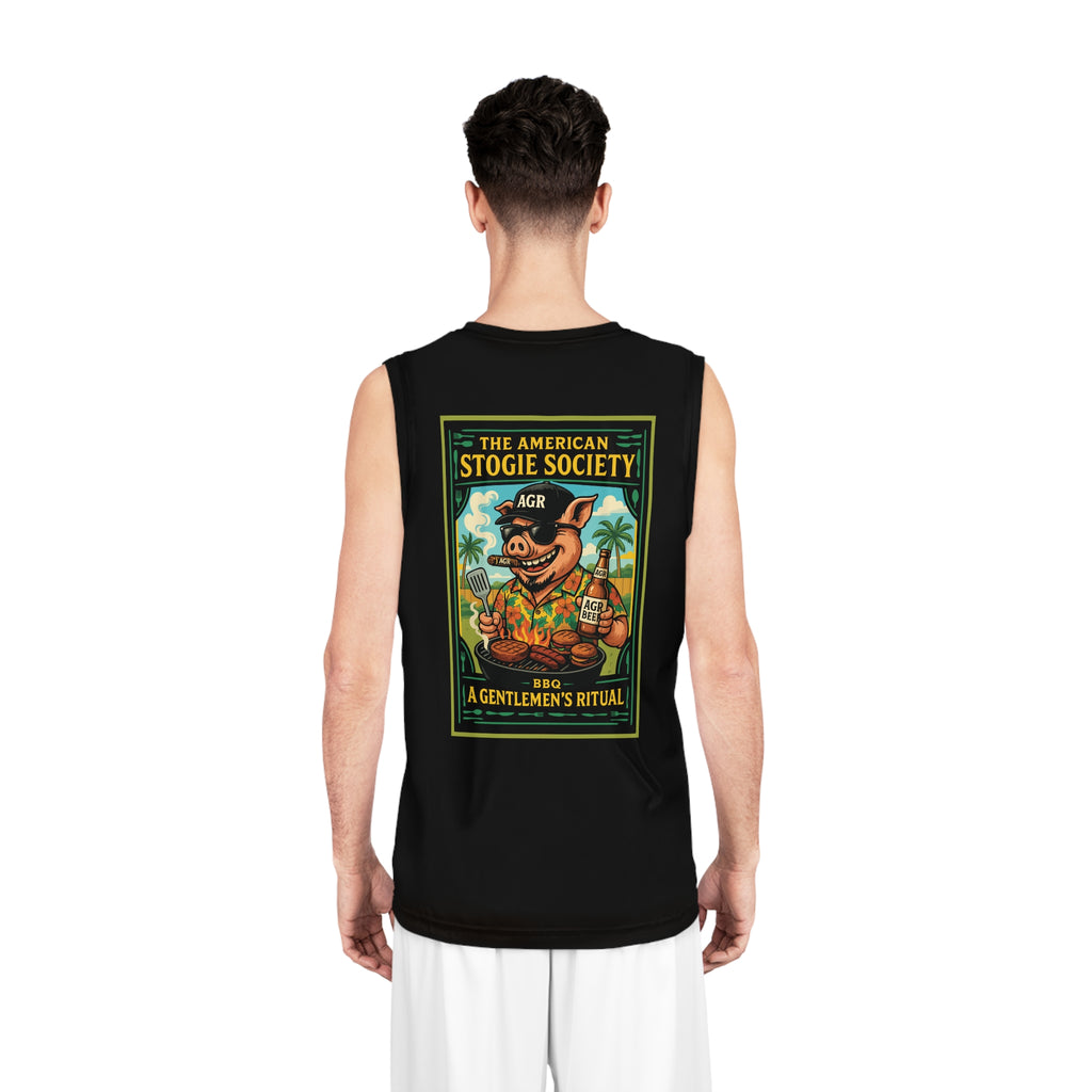 Hog BBQ Basketball Jersey – by A Gentlemen’s Ritual