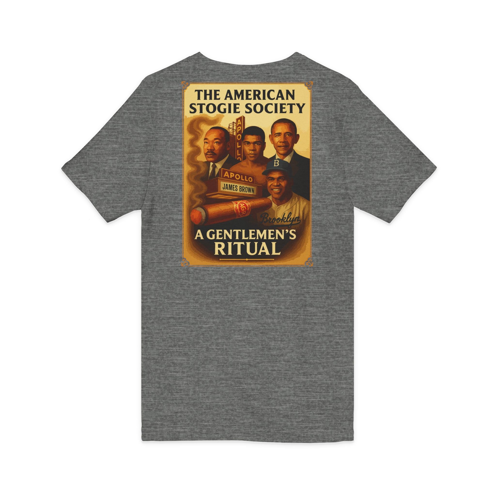 The Legacy Tee V Neck - The American Stogie Society -  A Gentlemen’s Ritual