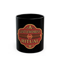 Gentlewoman’s Ritual Mug– Luxury Black Ceramic Coffee Mug by A Gentlemen’s Ritual