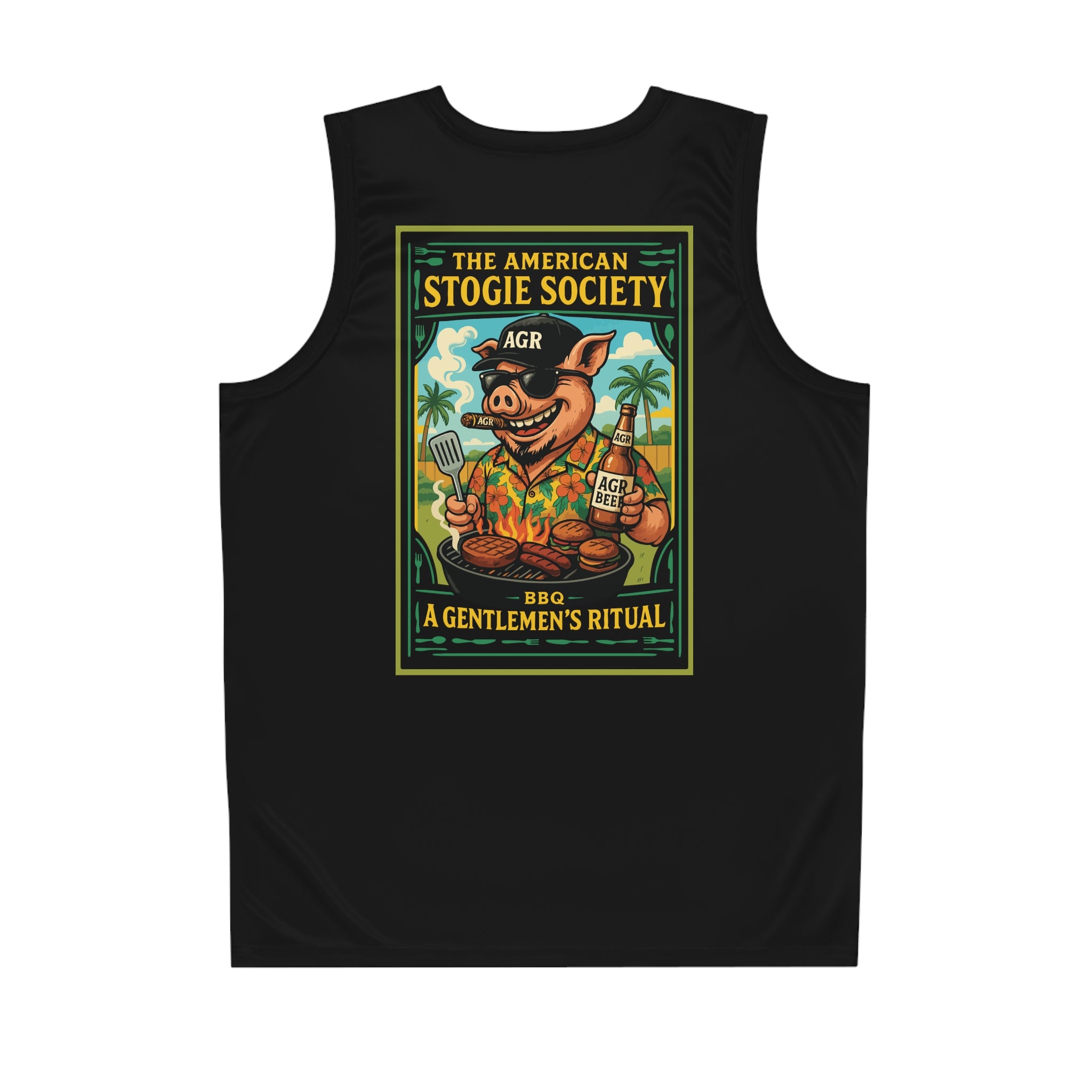 Hog BBQ Basketball Jersey – by A Gentlemen’s Ritual