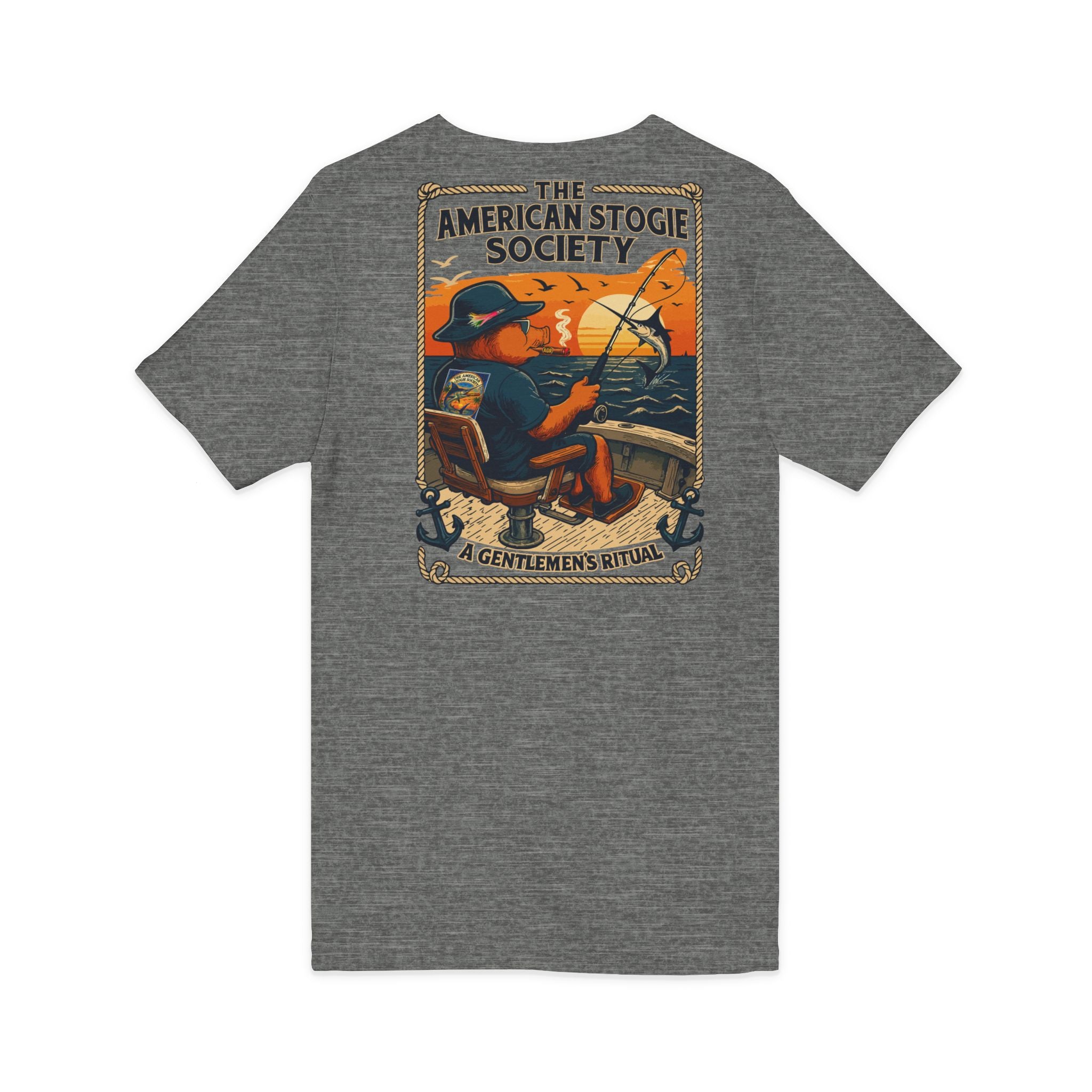 The Fisherman V-Neck - The American Stogie Society - A Gentlemen’s Ritual