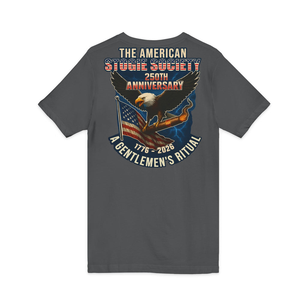 250th Anniversary Eagle V-Neck Tee – The American Stogie Society - by A Gentlemen’s Ritual