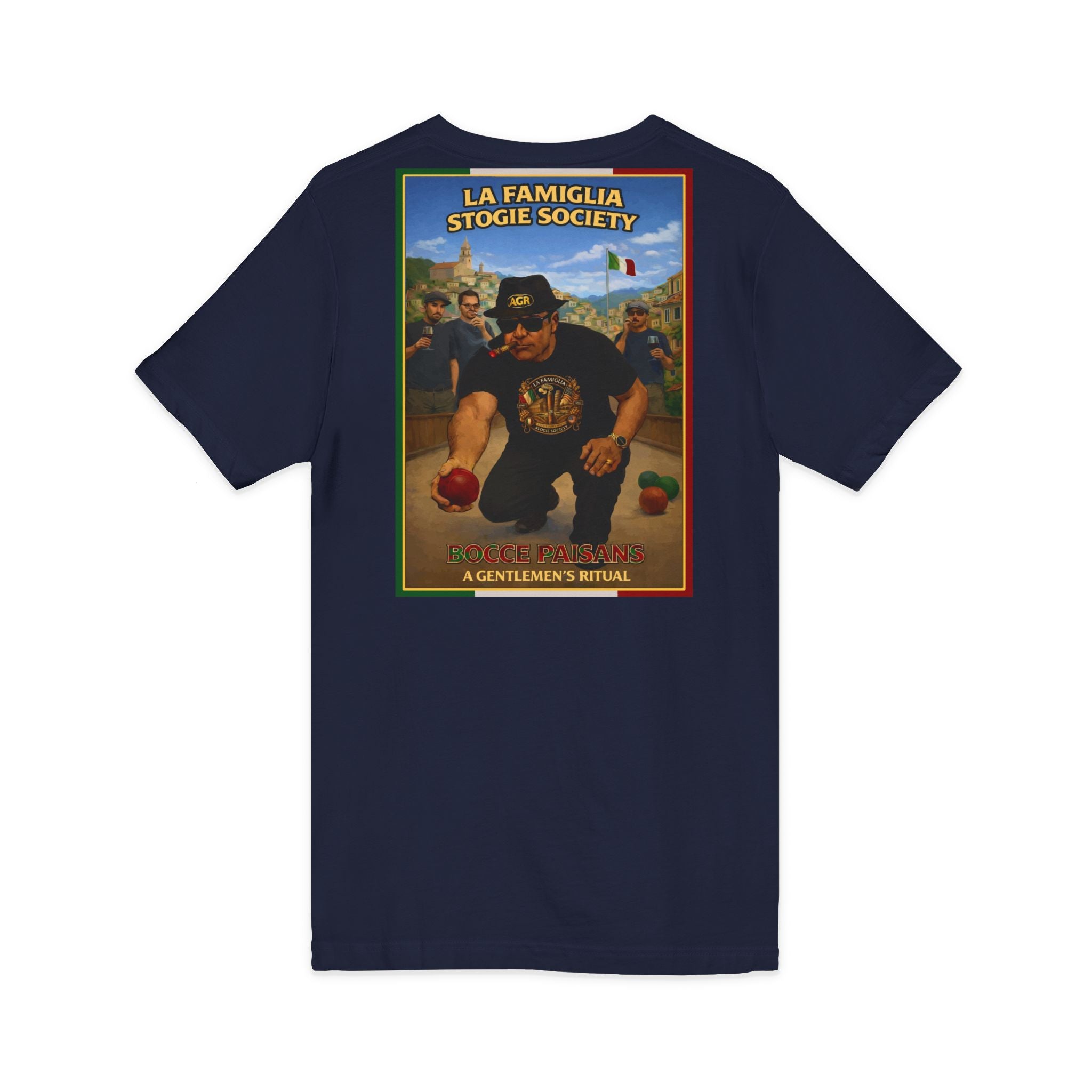 Bocce Paisans - V-Neck – The American Stogie Society by A Gentlemen’s Ritual