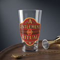 A Gentlemen's Ritual' Glass